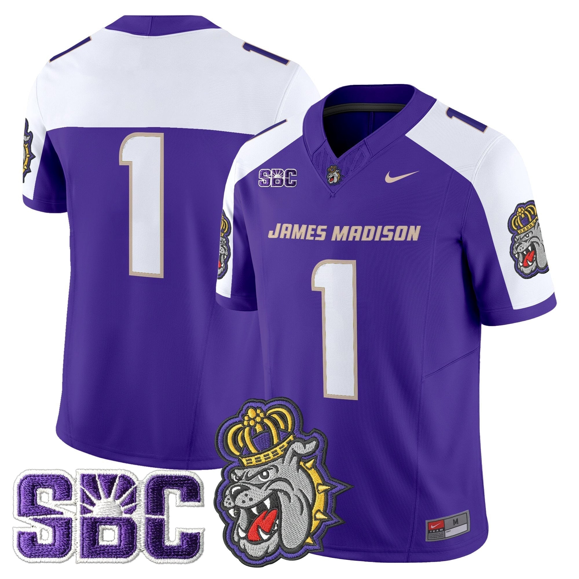 James Madison Dukes 2025 Vapor Limited Jersey - All Stitched