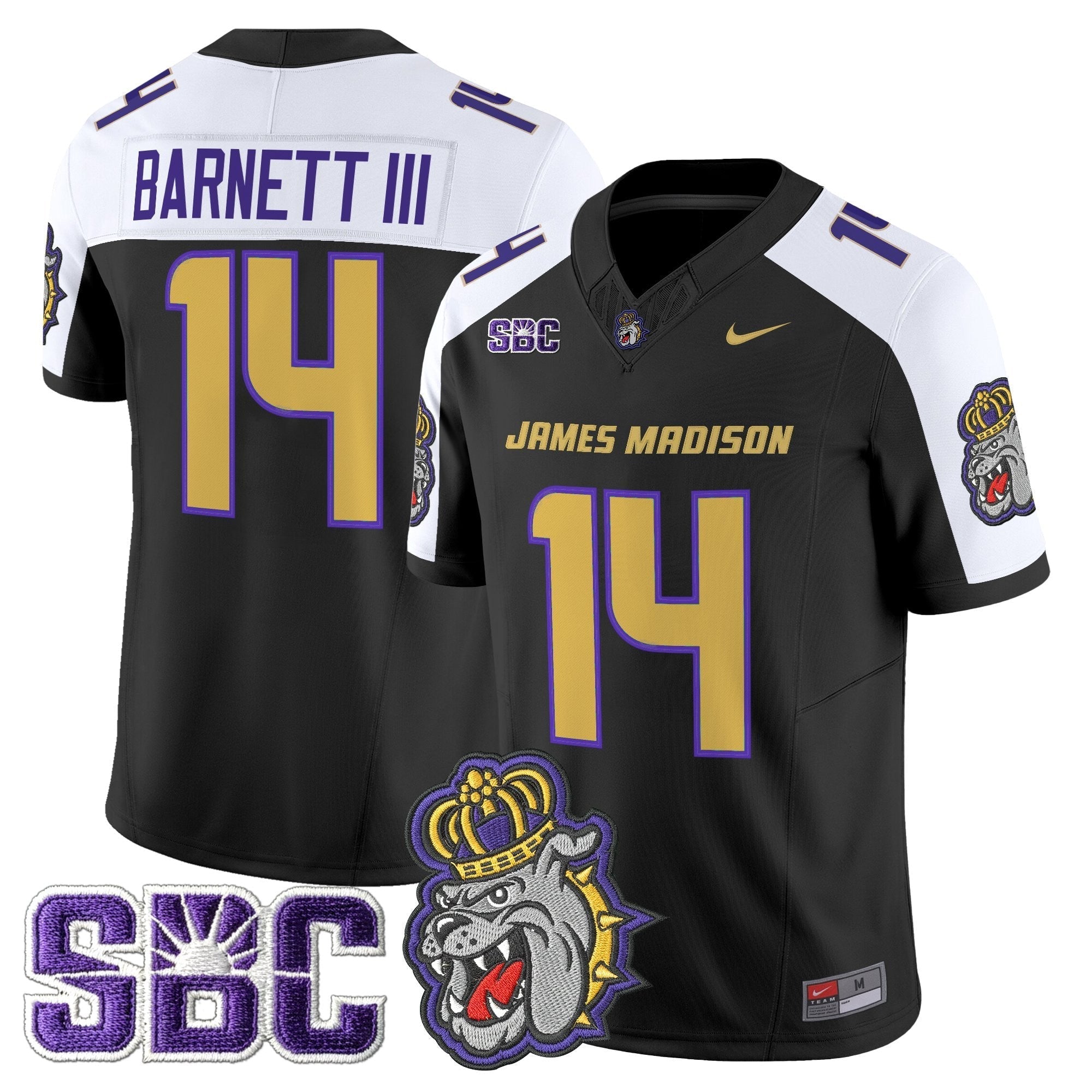 James Madison Dukes 2025 Vapor Limited Jersey - All Stitched