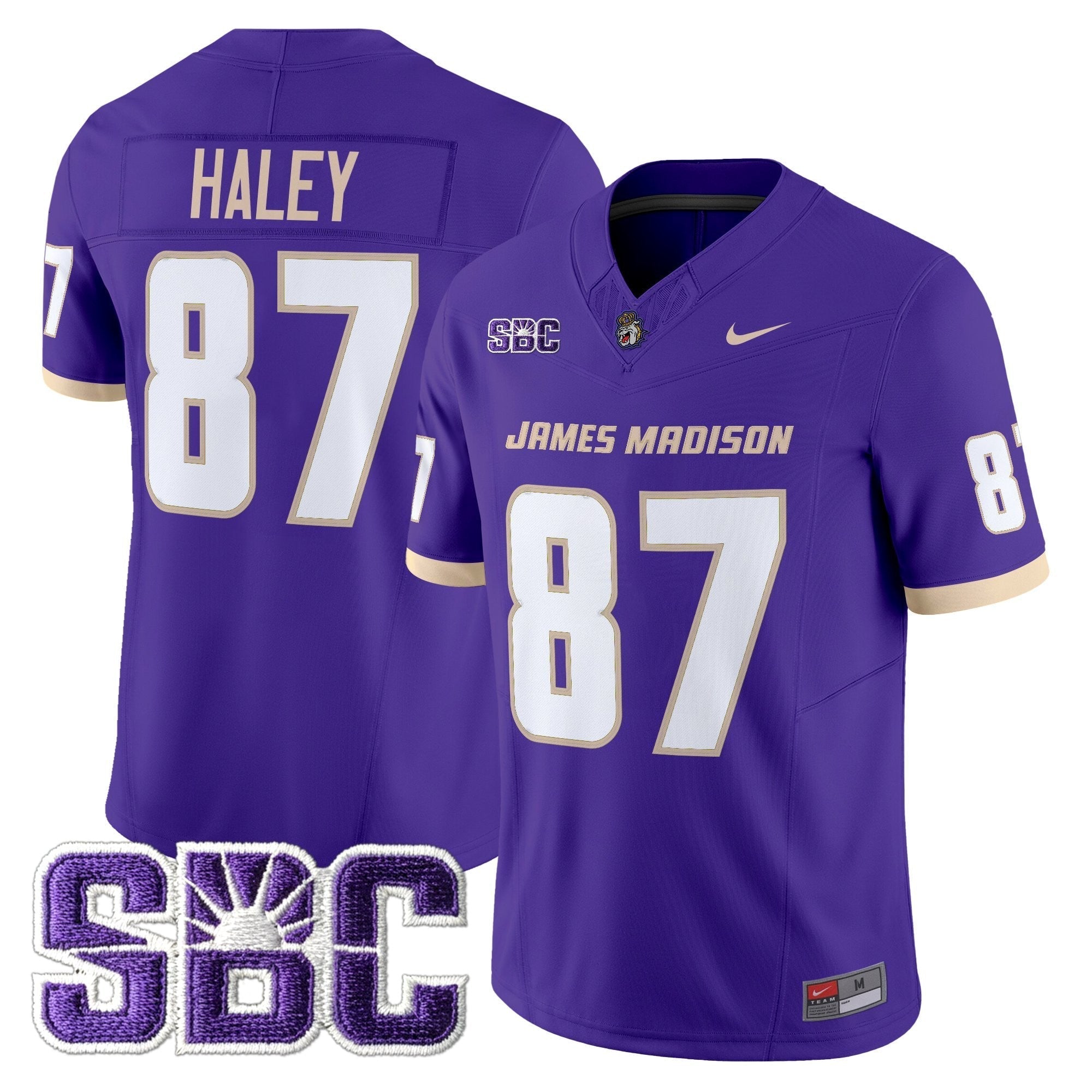 James Madison Dukes 2025 Vapor Limited Jersey - All Stitched