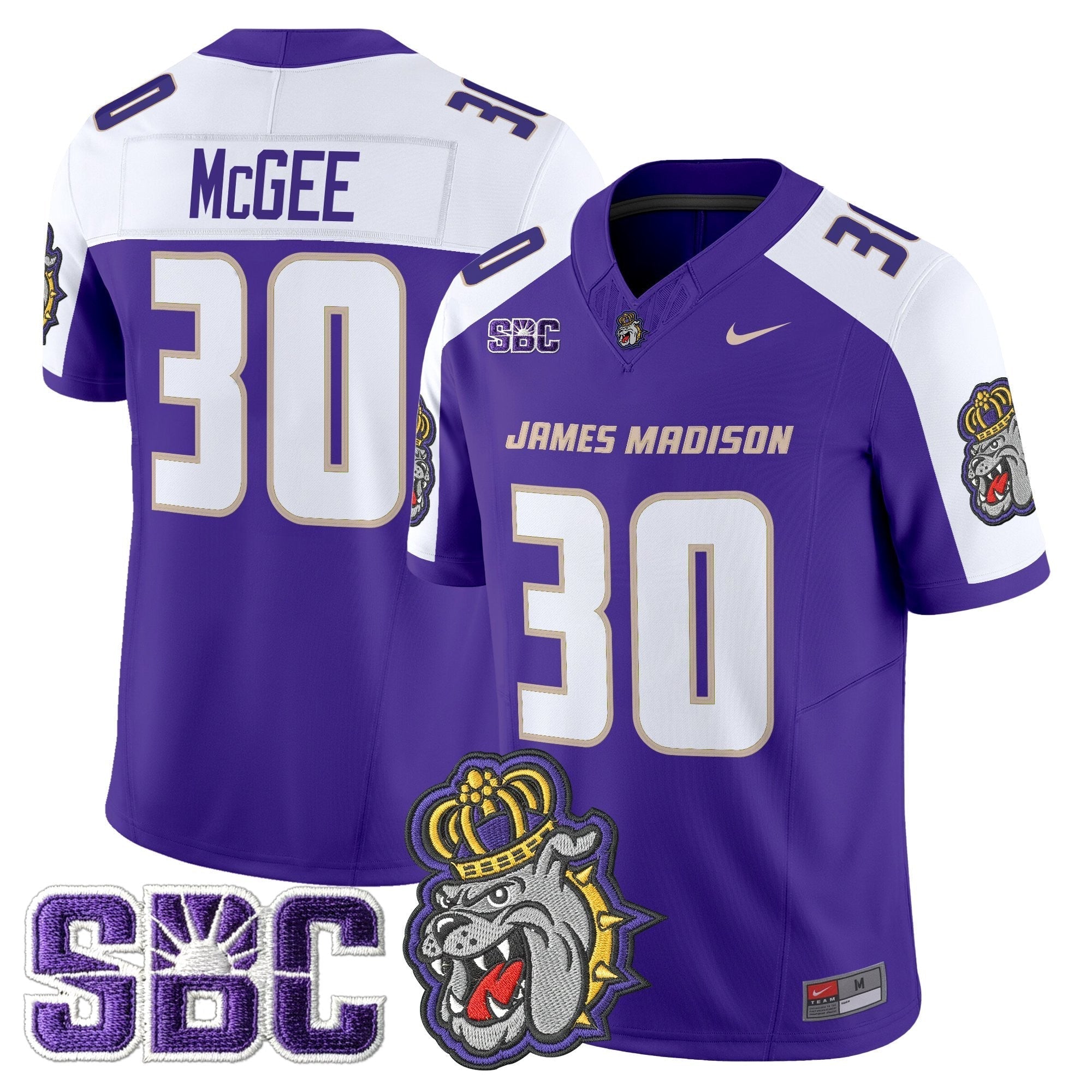 James Madison Dukes 2025 Vapor Limited Jersey - All Stitched