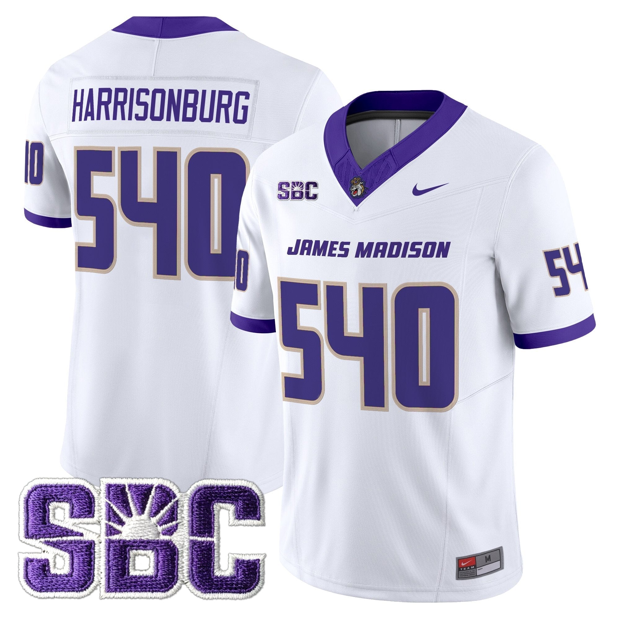 James Madison Dukes 2025 Vapor Limited Jersey - All Stitched