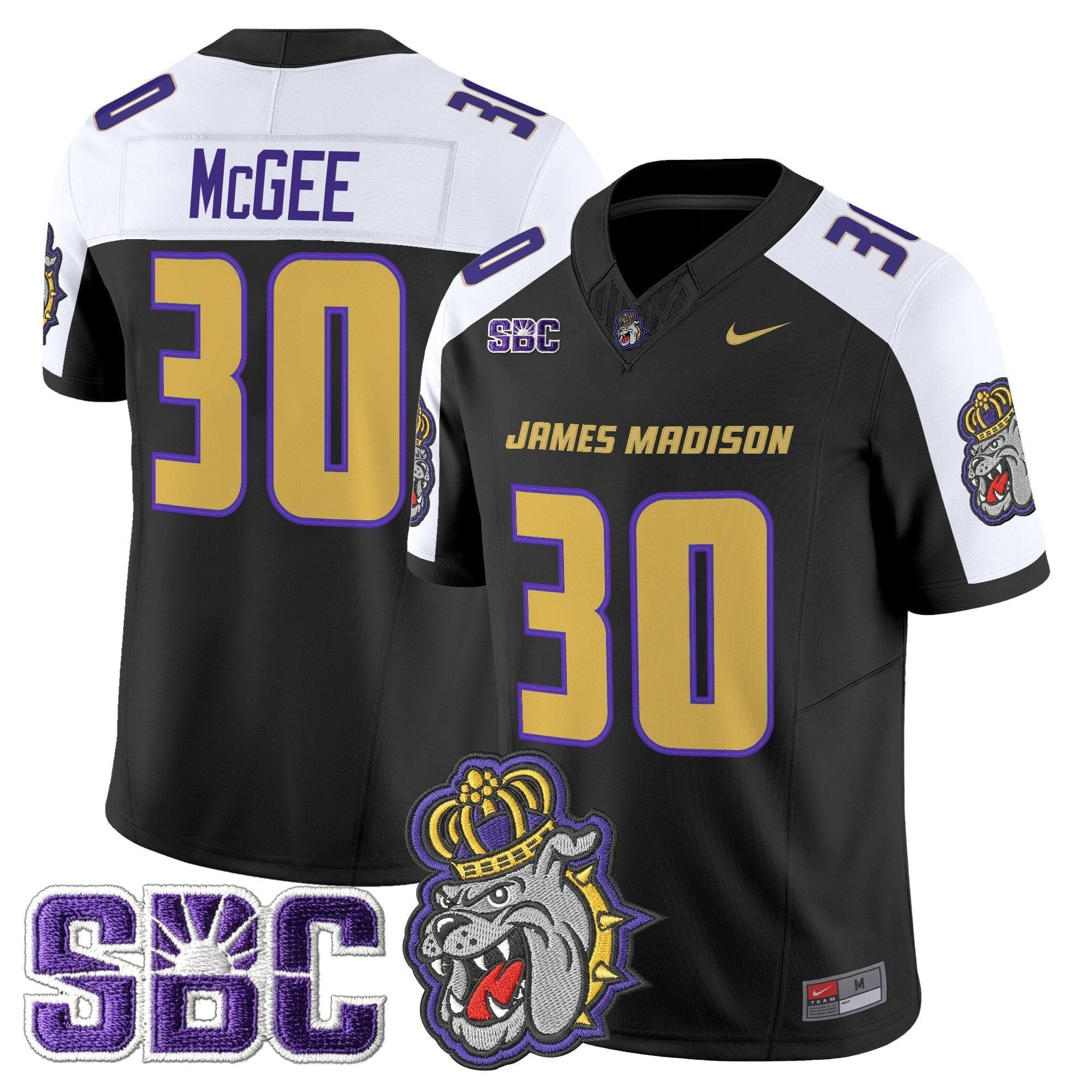 James Madison Dukes 2025 Vapor Limited Jersey - All Stitched