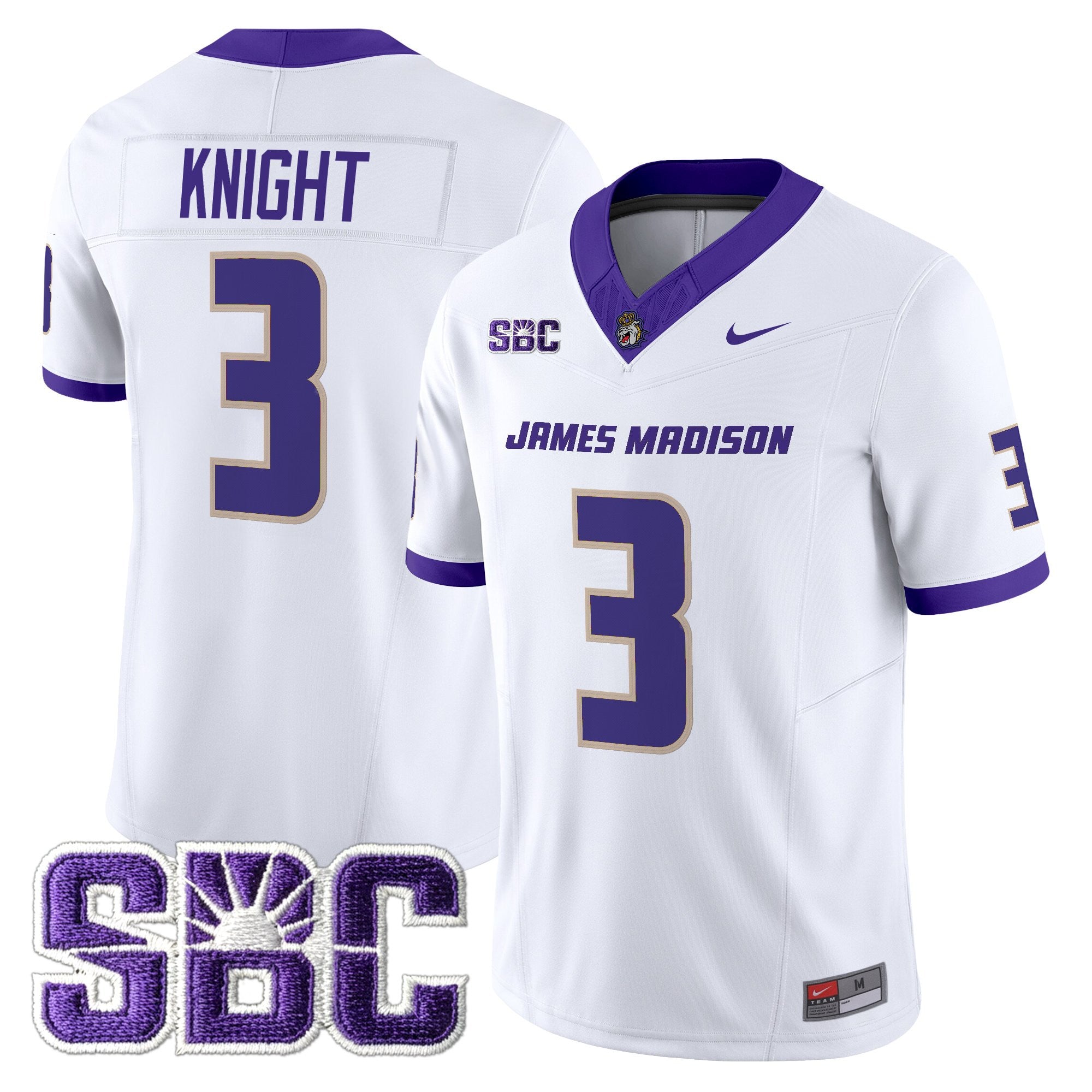 James Madison Dukes 2025 Vapor Limited Jersey - All Stitched