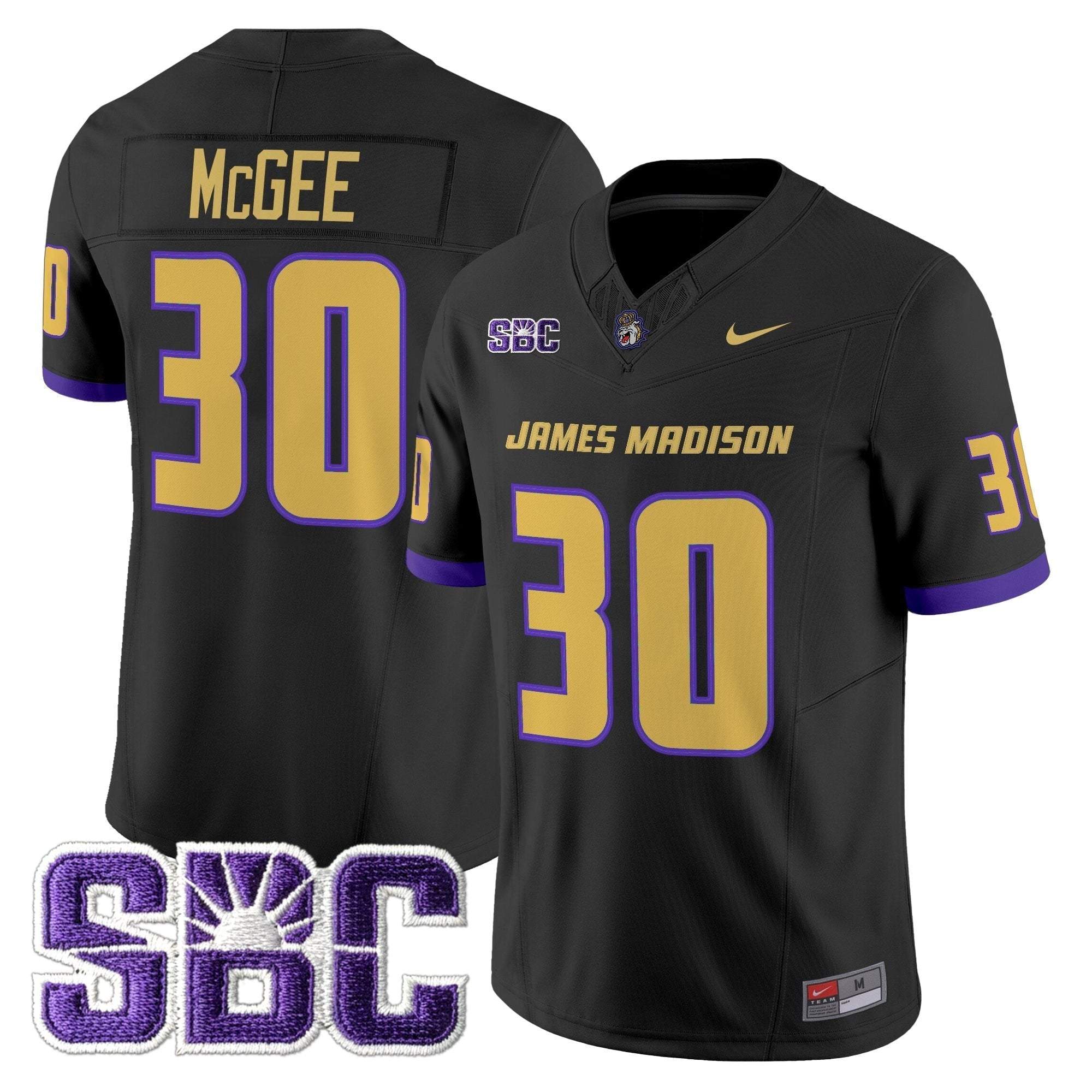 James Madison Dukes 2025 Vapor Limited Jersey - All Stitched