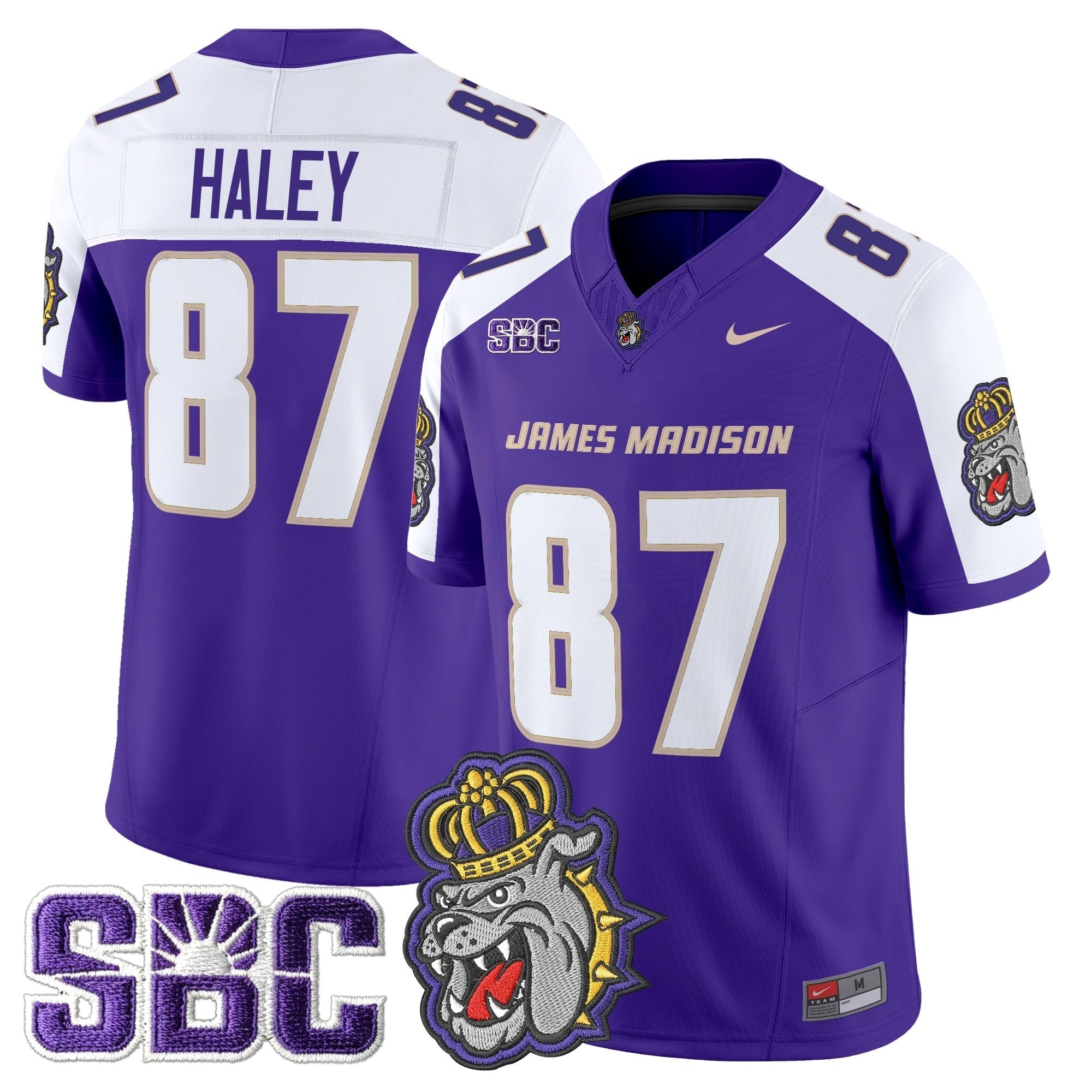 James Madison Dukes 2025 Vapor Limited Jersey - All Stitched