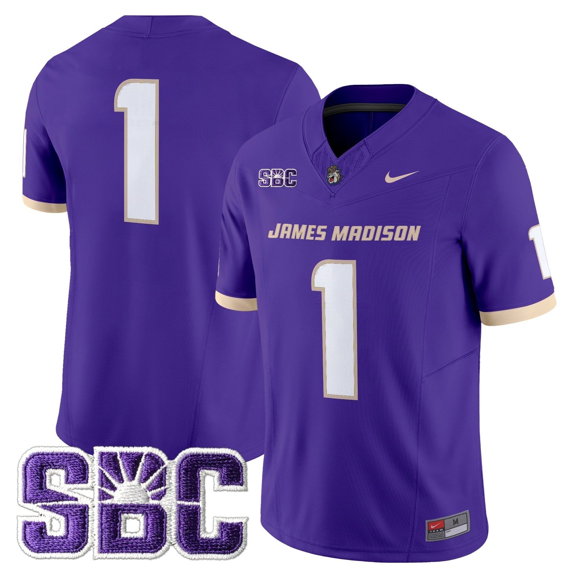James Madison Dukes 2025 Vapor Limited Jersey - All Stitched