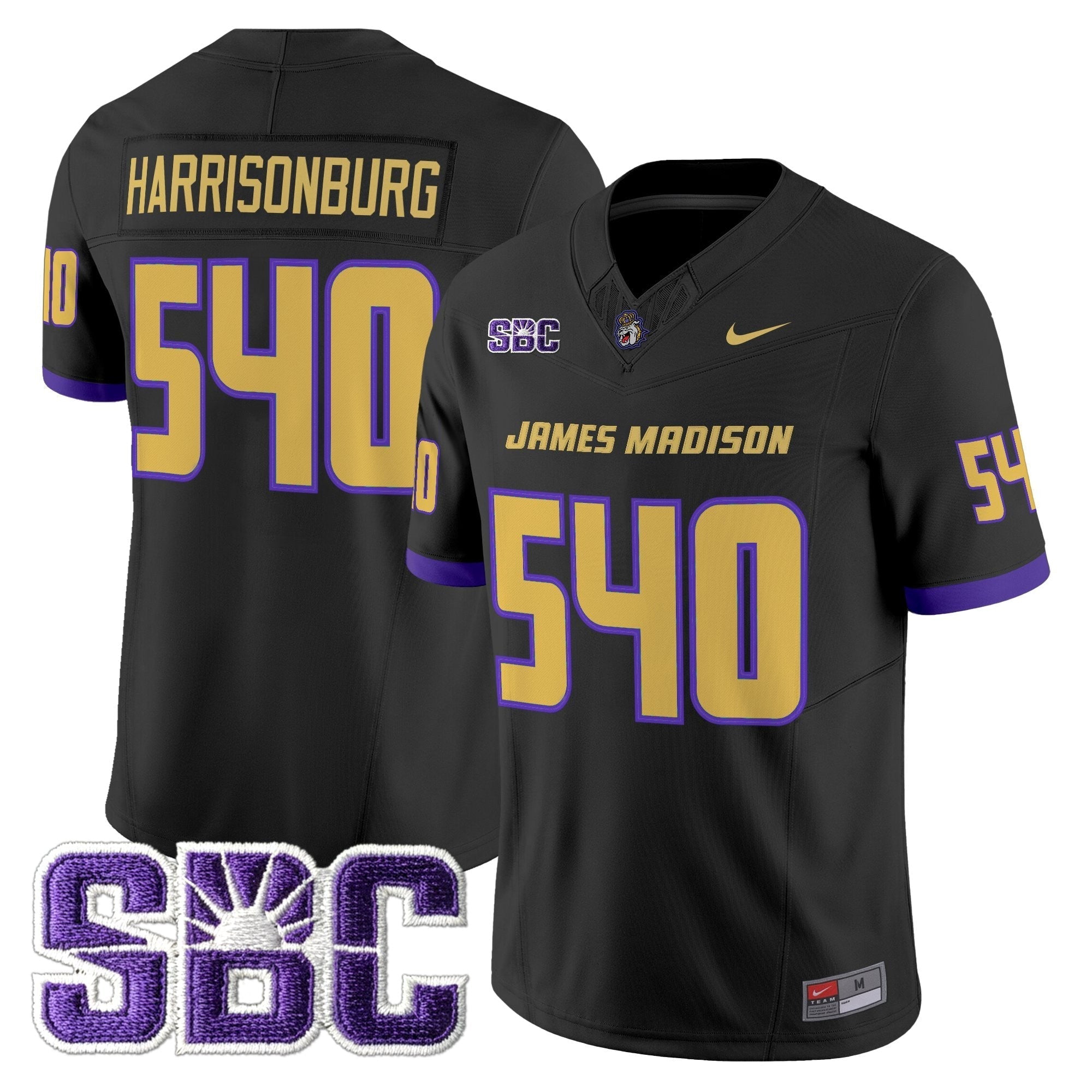 James Madison Dukes 2025 Vapor Limited Jersey - All Stitched