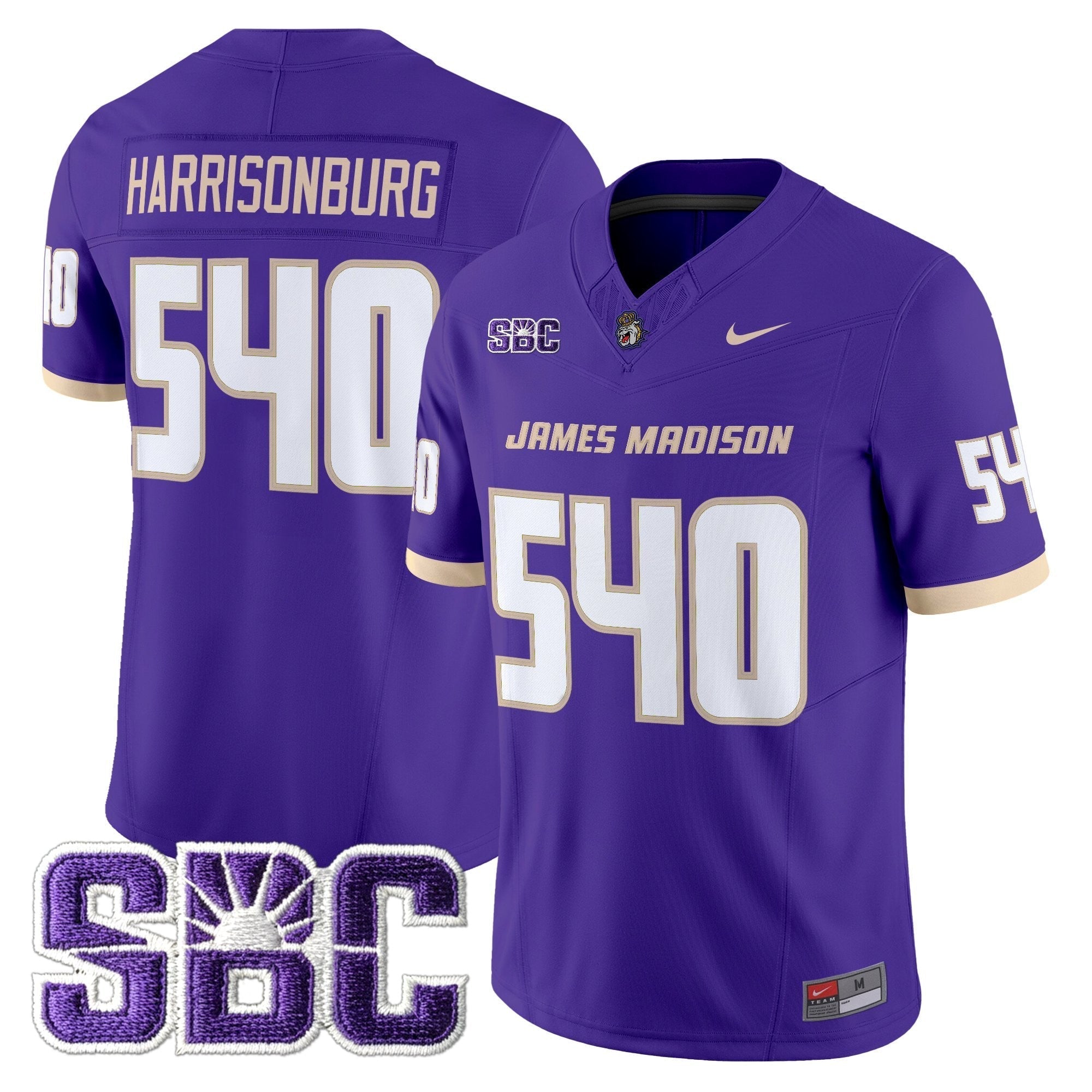 James Madison Dukes 2025 Vapor Limited Jersey - All Stitched
