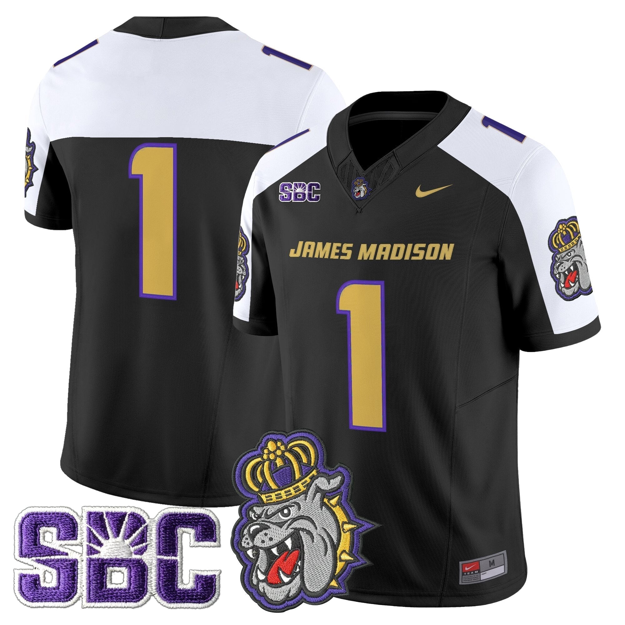 James Madison Dukes 2025 Vapor Limited Jersey - All Stitched