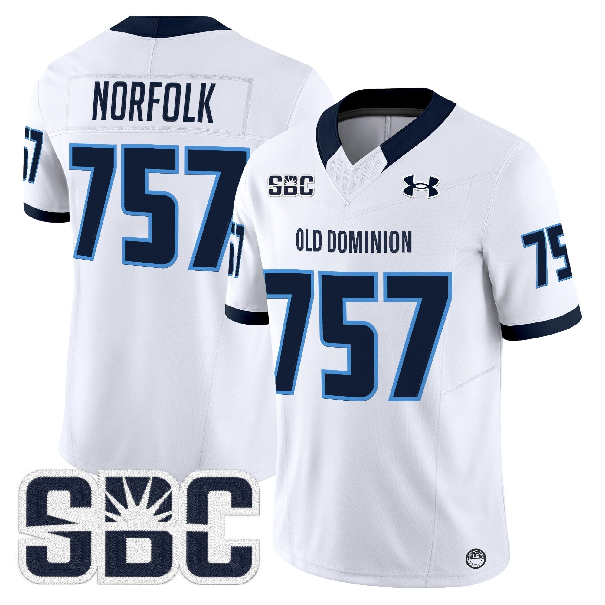 Old Dominion Monarchs 2025 Vapor Limited Jersey - All Stitched