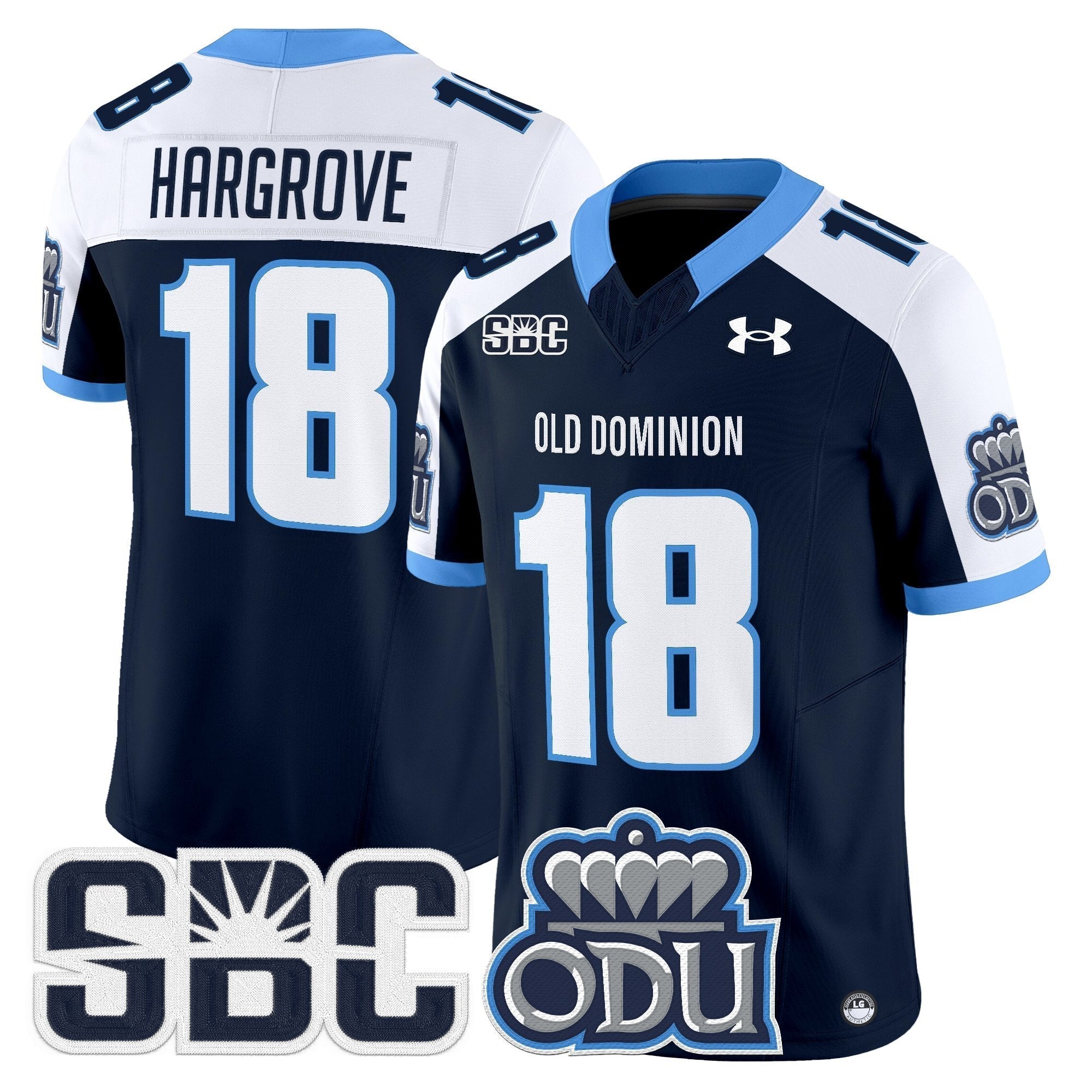 Old Dominion Monarchs 2025 Vapor Limited Jersey - All Stitched