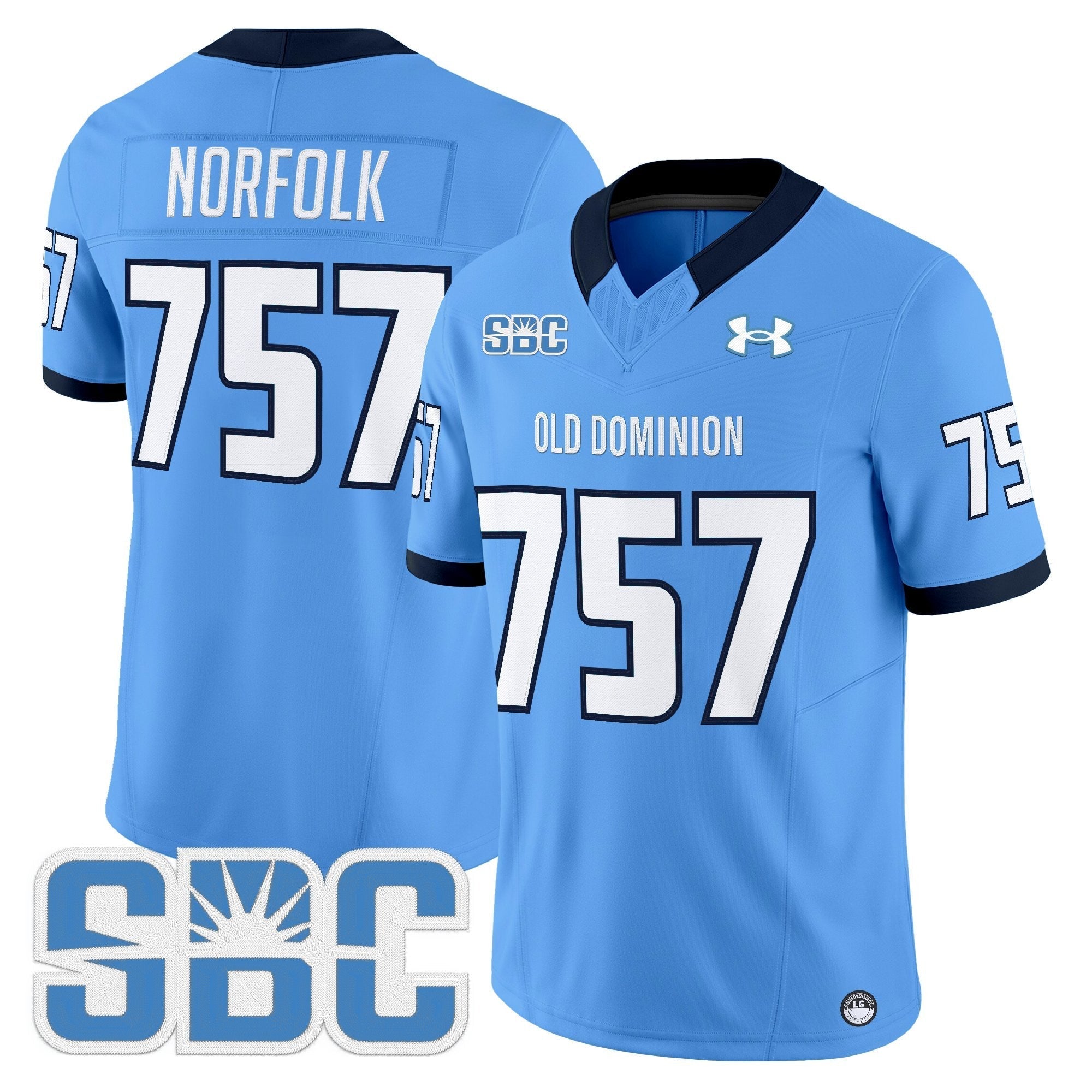 Old Dominion Monarchs 2025 Vapor Limited Jersey - All Stitched