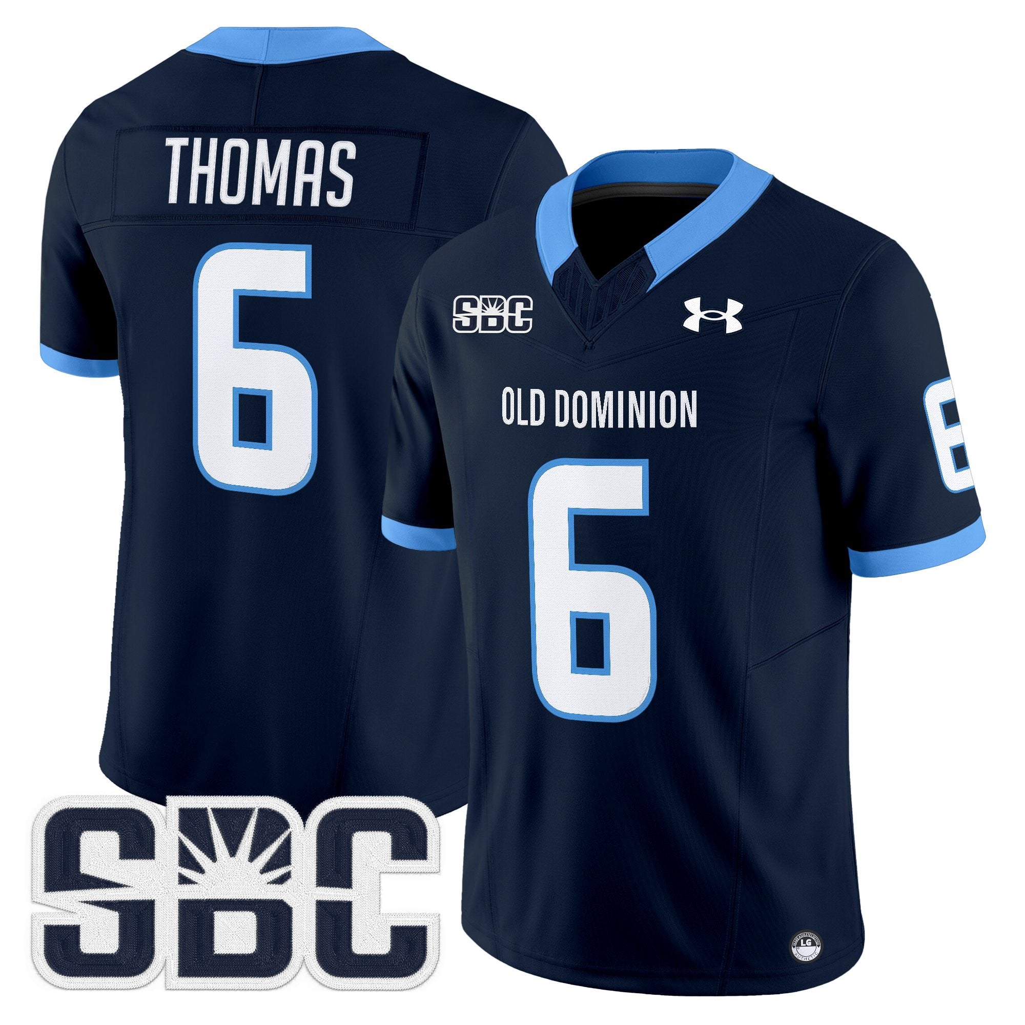 Old Dominion Monarchs 2025 Vapor Limited Jersey - All Stitched