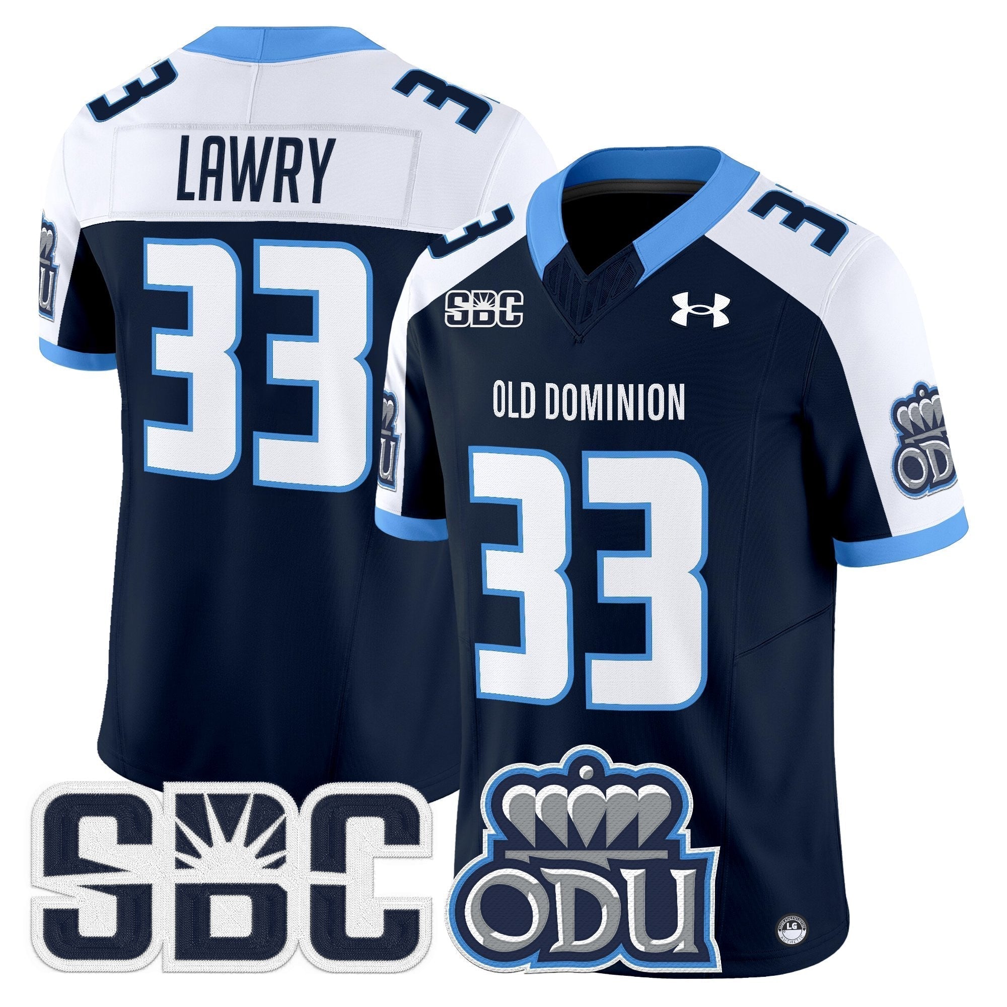 Old Dominion Monarchs 2025 Vapor Limited Jersey - All Stitched