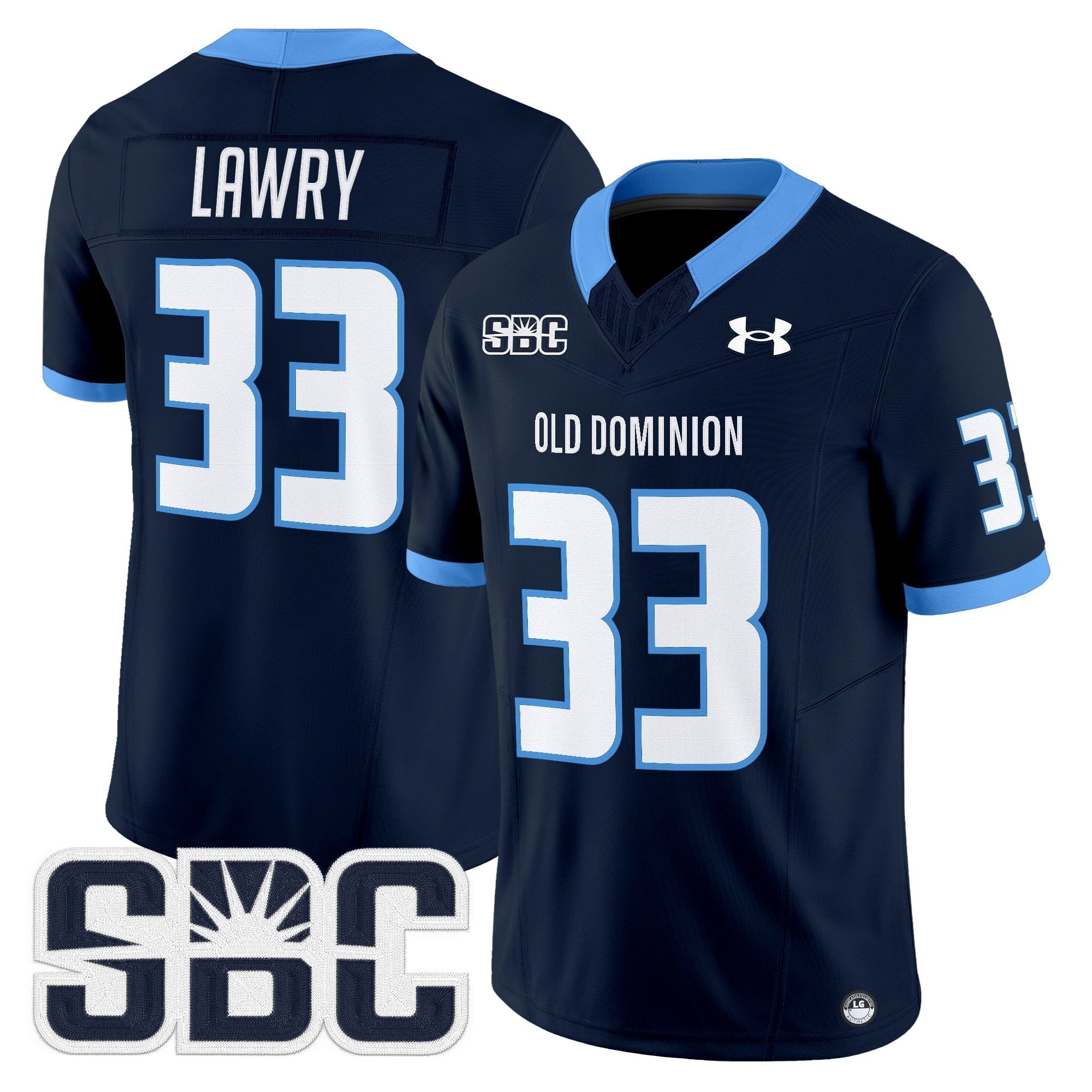 Old Dominion Monarchs 2025 Vapor Limited Jersey - All Stitched