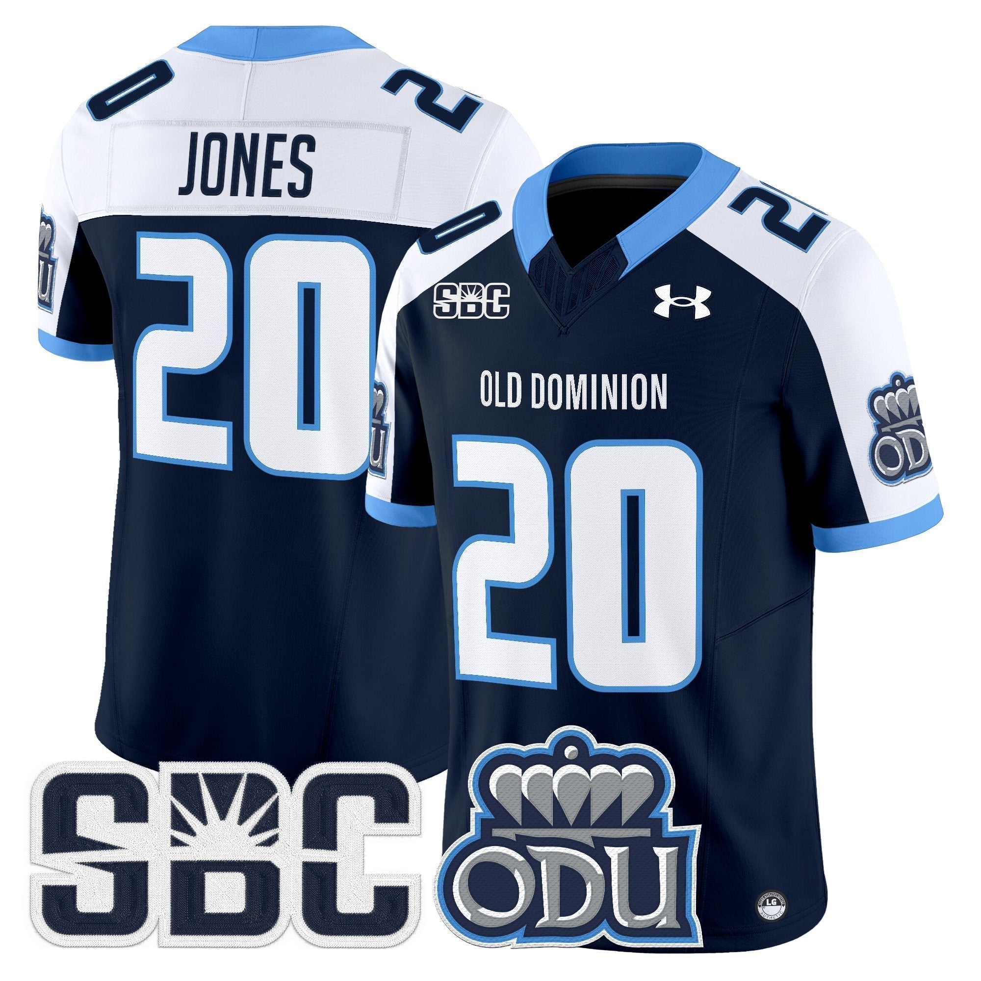 Old Dominion Monarchs 2025 Vapor Limited Jersey - All Stitched