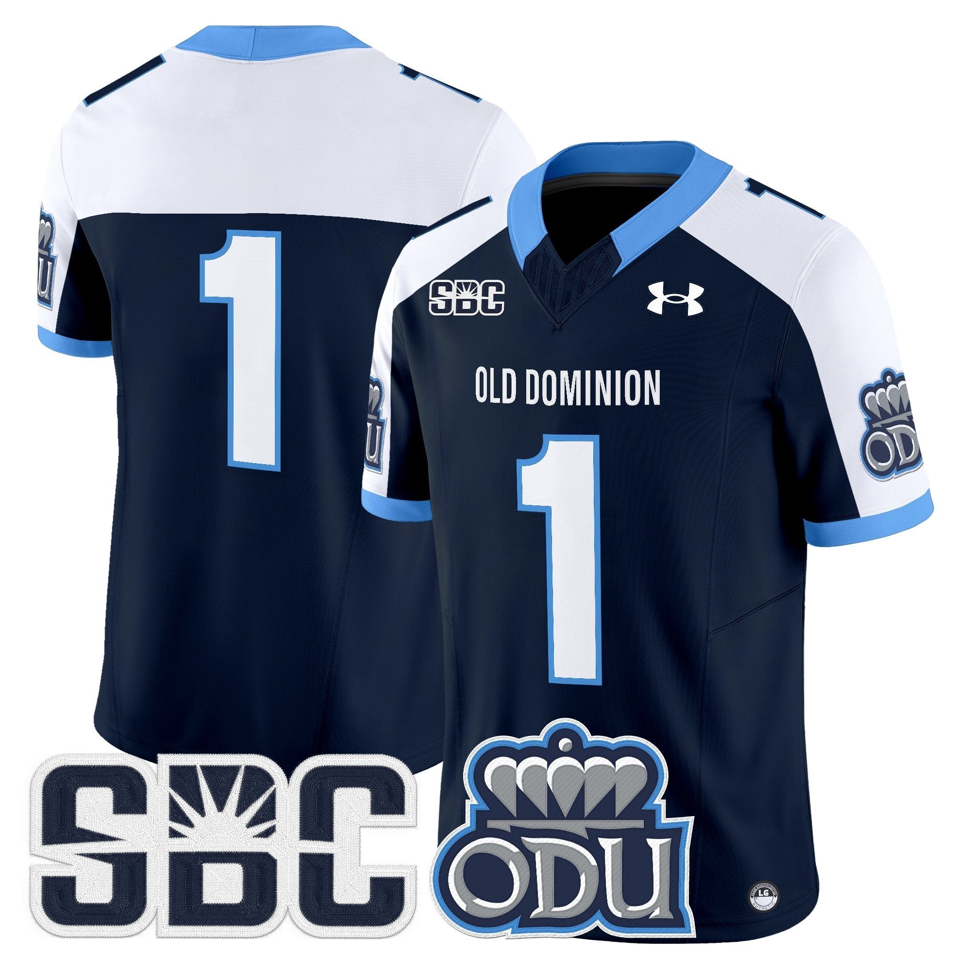Old Dominion Monarchs 2025 Vapor Limited Jersey - All Stitched