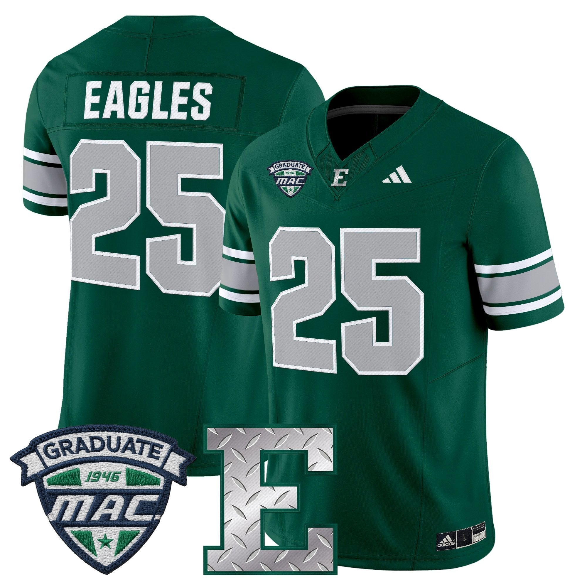 Eastern Michigan Eagles 2025 Vapor Limited Jersey - All Stitched