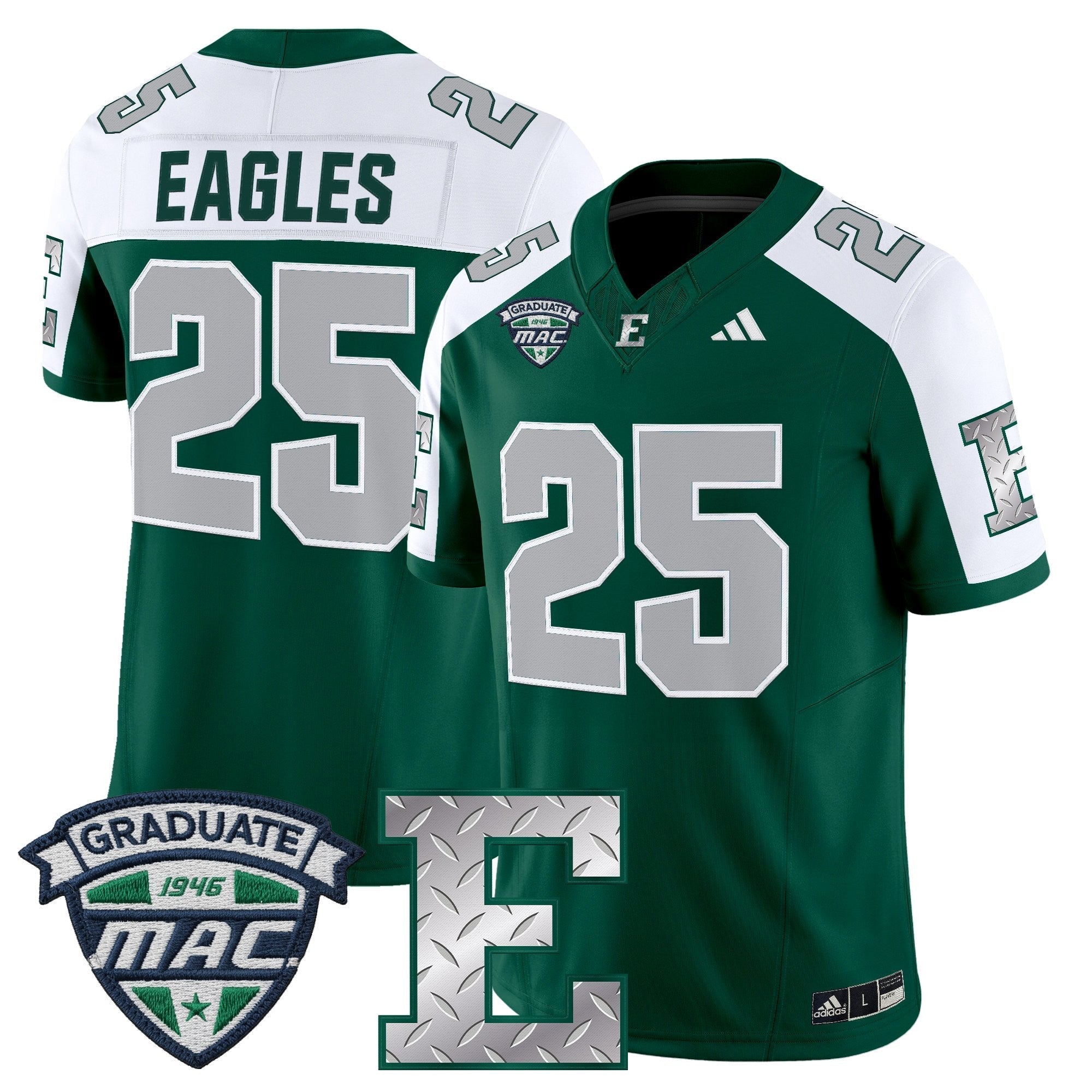 Eastern Michigan Eagles 2025 Vapor Limited Jersey - All Stitched