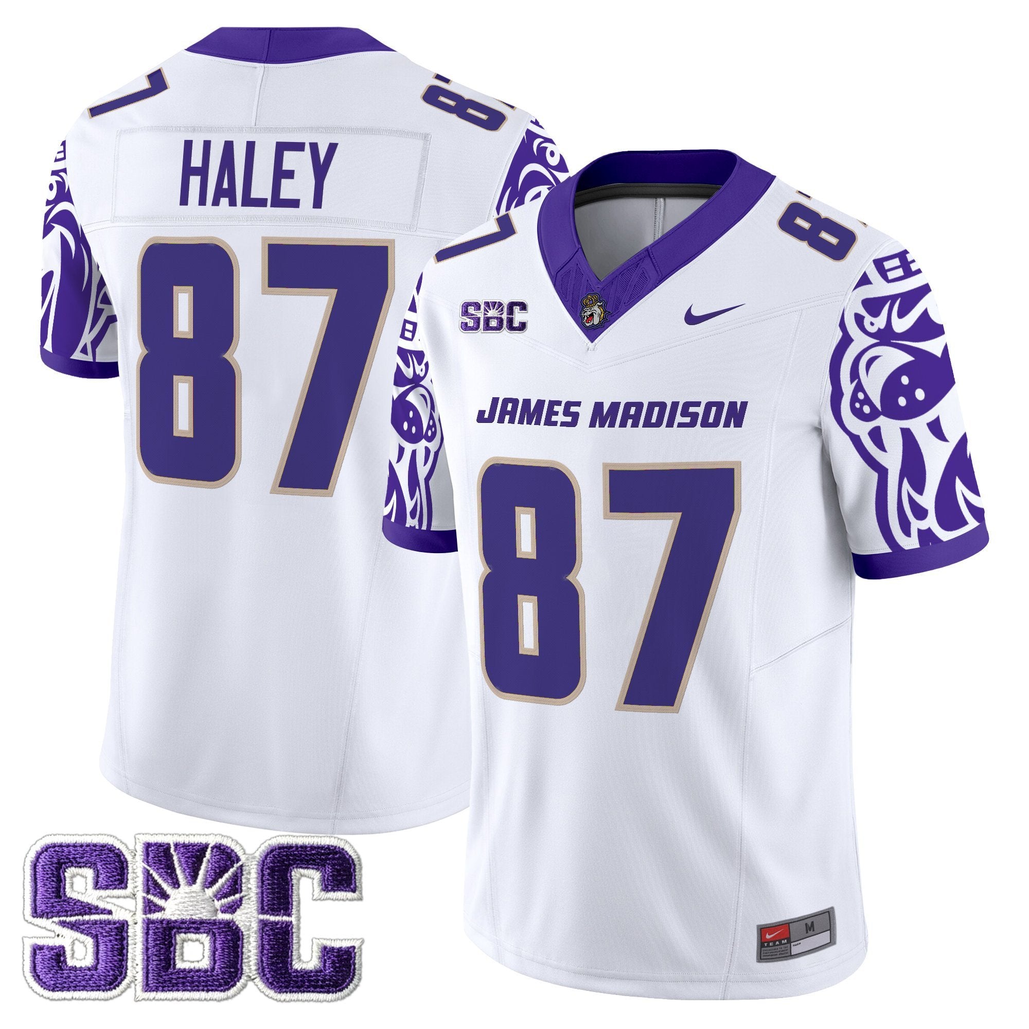 James Madison Dukes 2025 Vapor Limited Jersey V2 - All Stitched