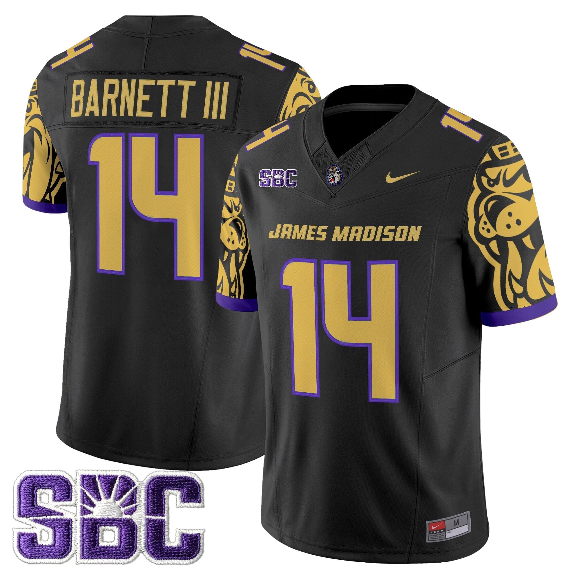 James Madison Dukes 2025 Vapor Limited Jersey V2 - All Stitched
