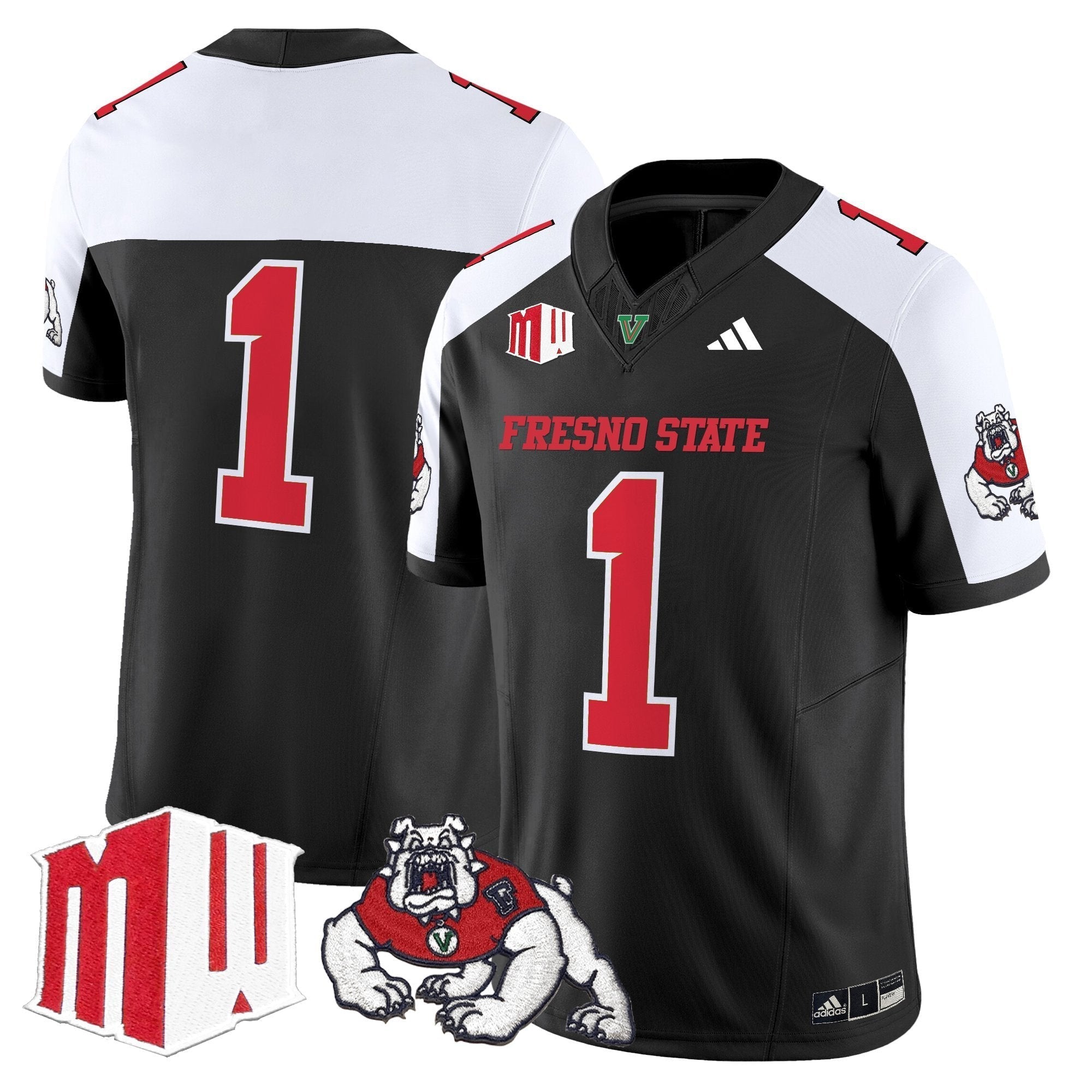 Fresno State Bulldogs 2025 Vapor Limited Jersey - All Stitched