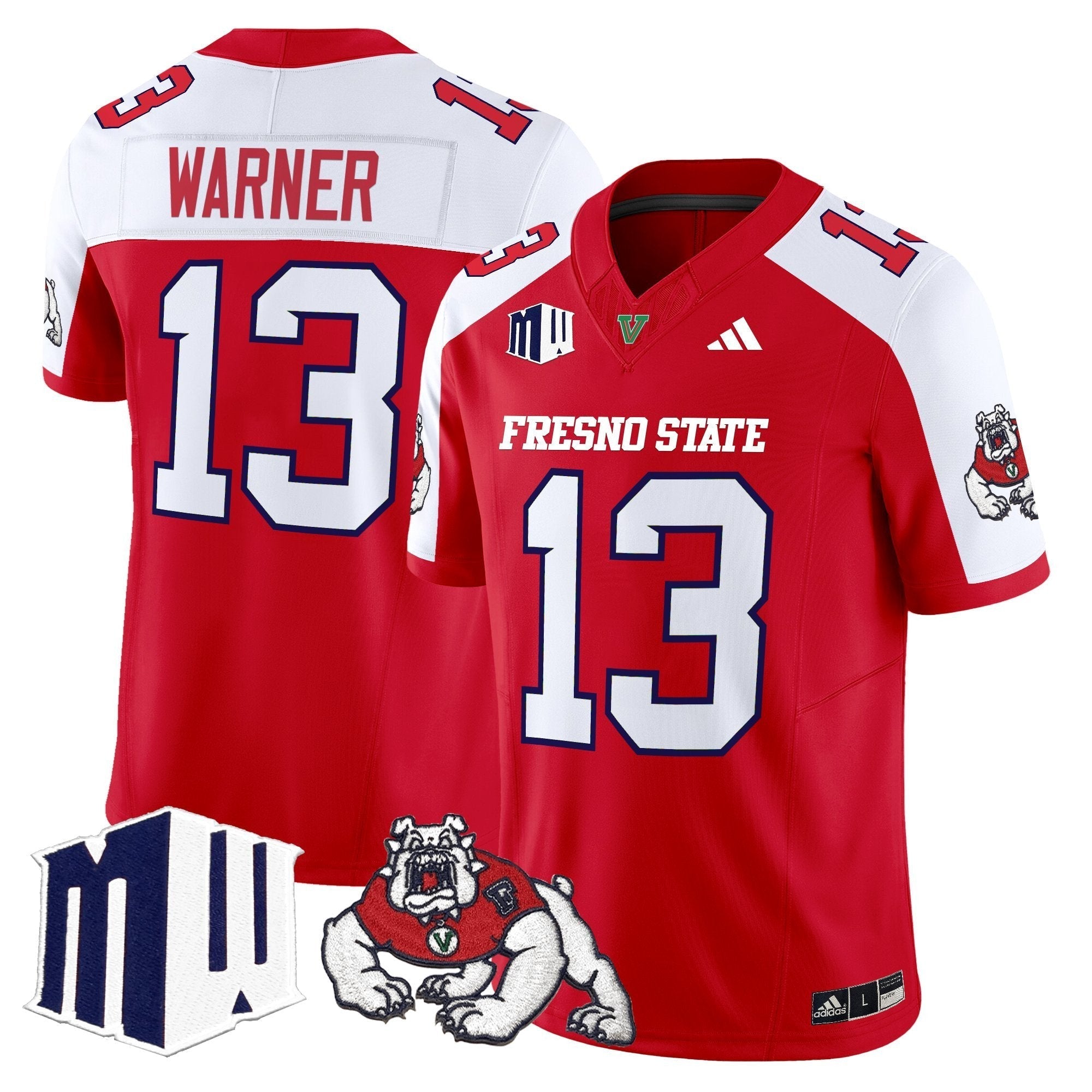 Fresno State Bulldogs 2025 Vapor Limited Jersey - All Stitched