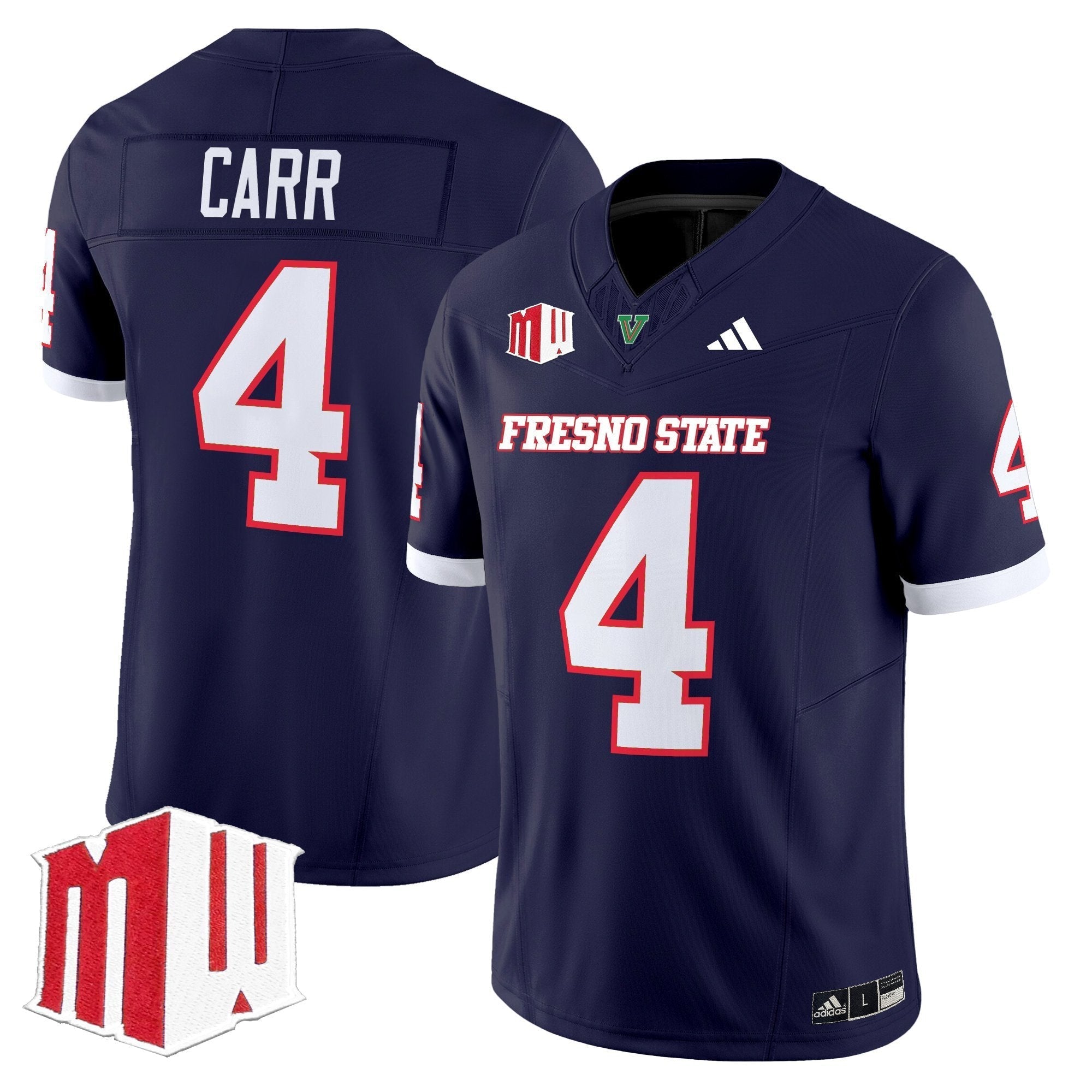 Fresno State Bulldogs 2025 Vapor Limited Jersey - All Stitched