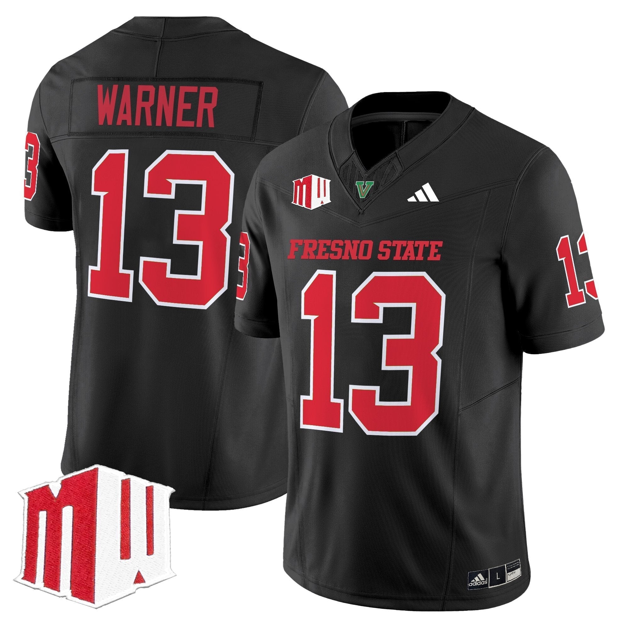 Fresno State Bulldogs 2025 Vapor Limited Jersey - All Stitched