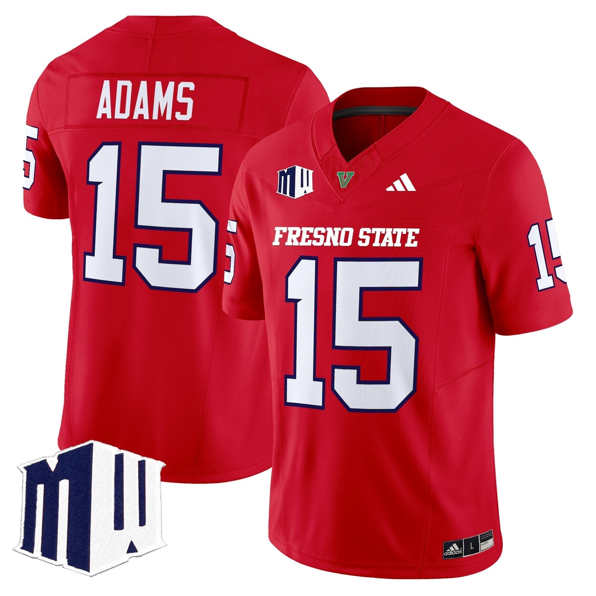 Fresno State Bulldogs 2025 Vapor Limited Jersey - All Stitched