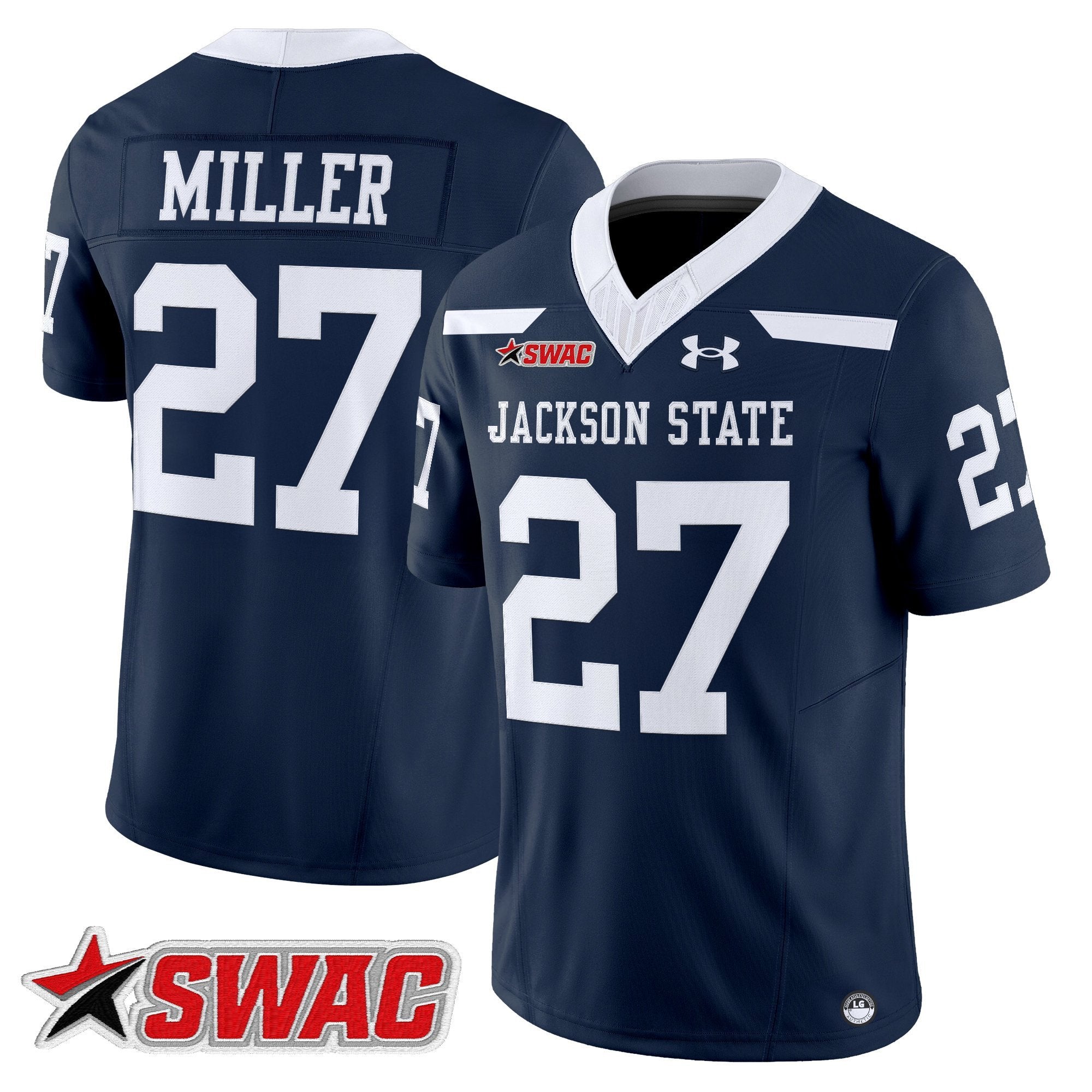 Jackson State Tigers 2025 Vapor Limited Jersey - All Stitched