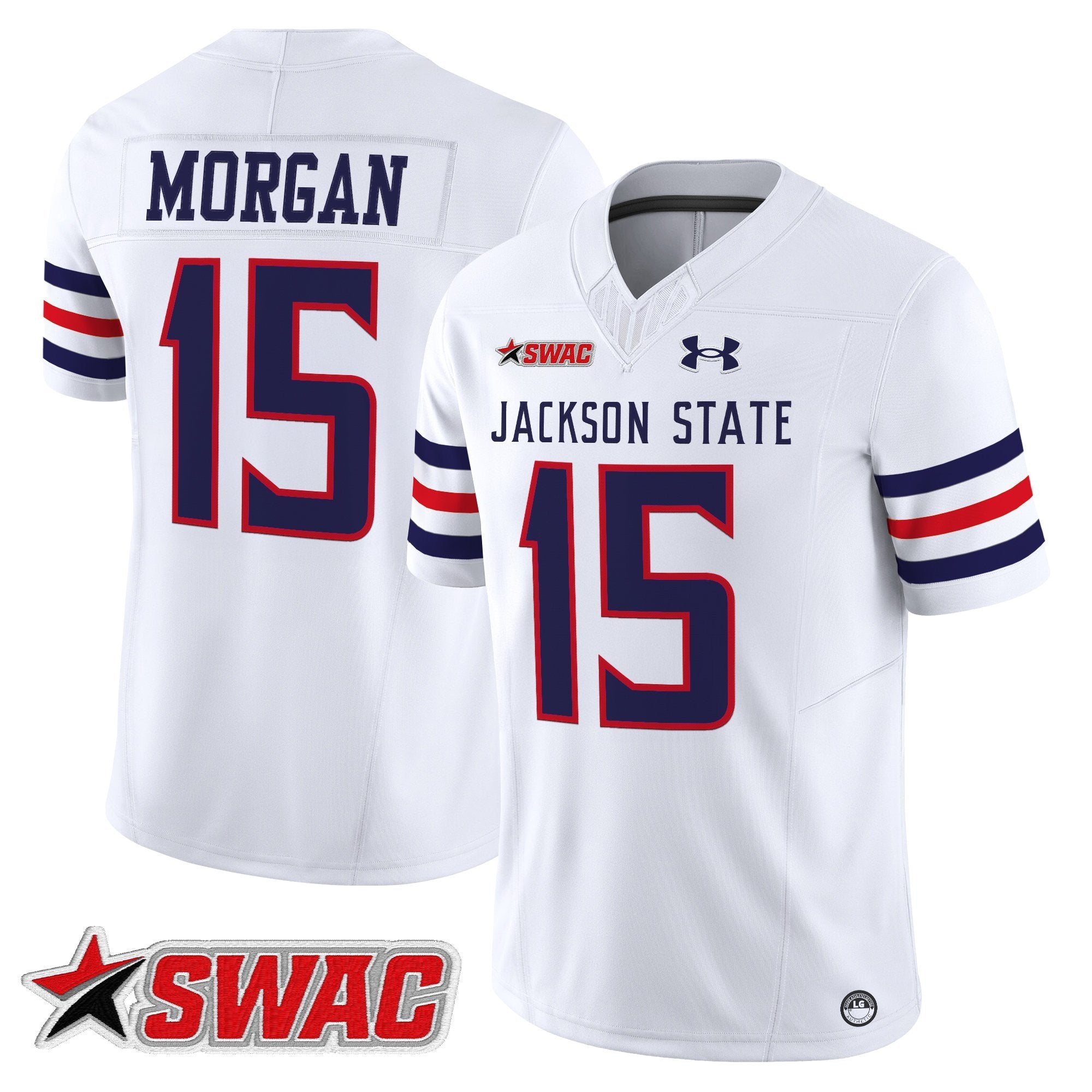 Jackson State Tigers 2025 Vapor Limited Jersey - All Stitched