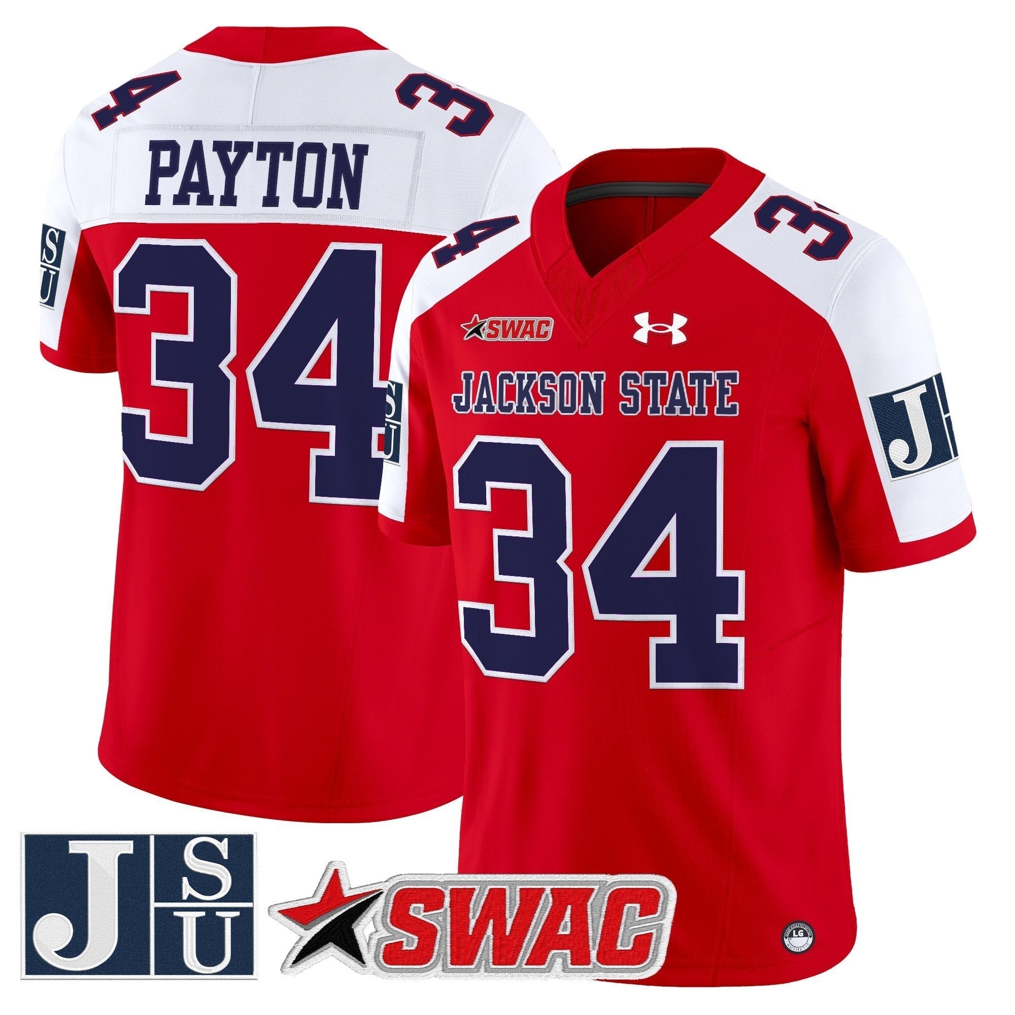 Jackson State Tigers 2025 Vapor Limited Jersey - All Stitched