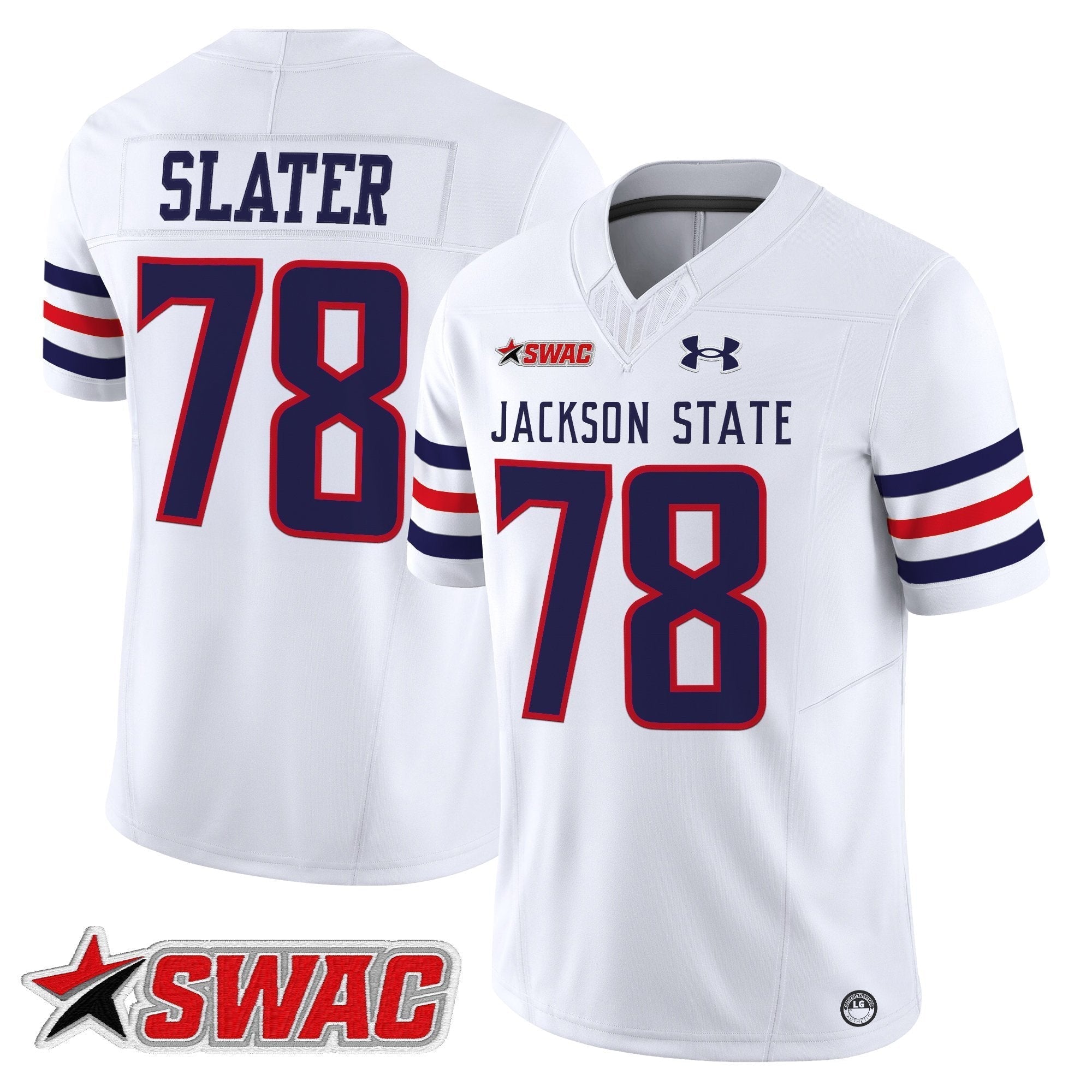 Jackson State Tigers 2025 Vapor Limited Jersey - All Stitched