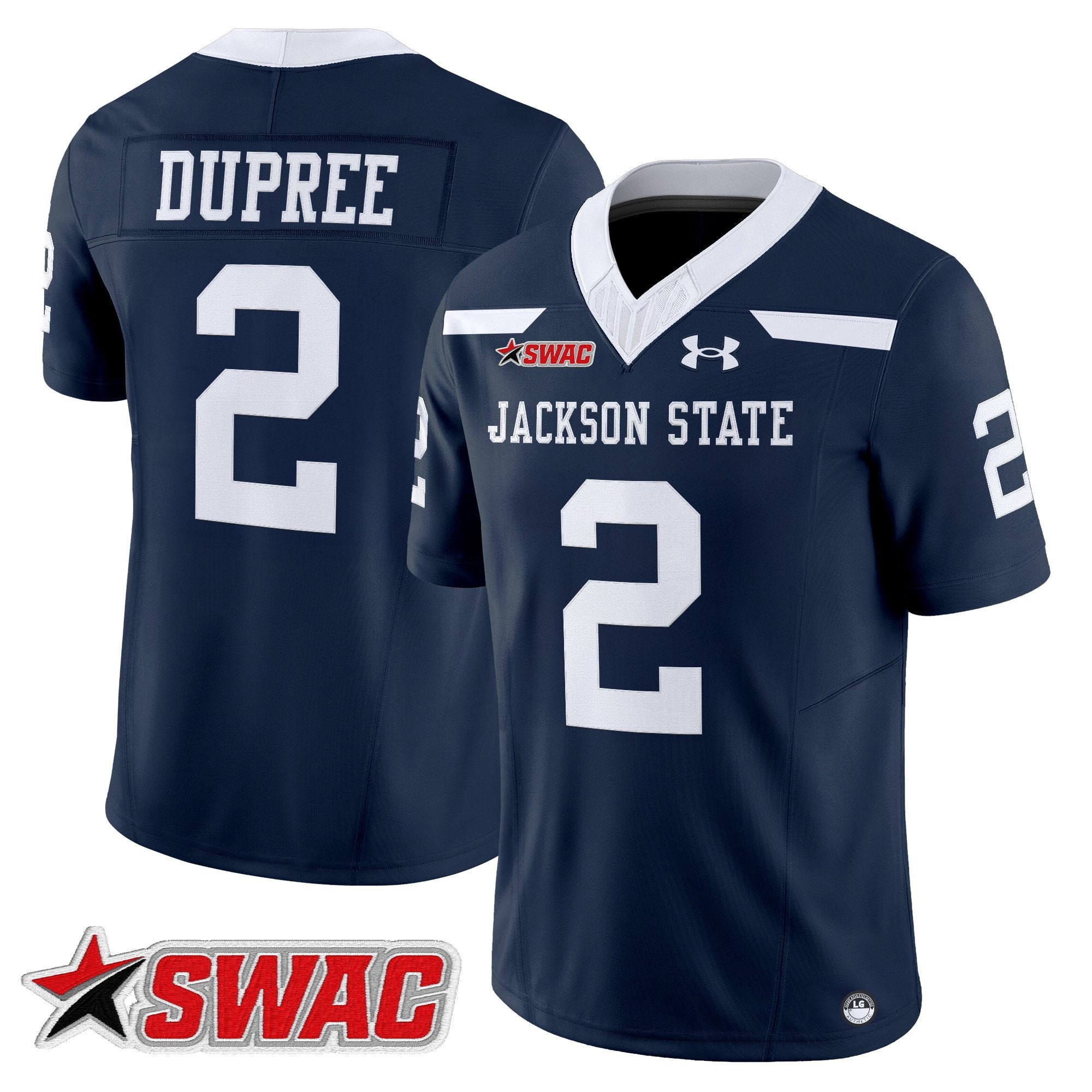 Jackson State Tigers 2025 Vapor Limited Jersey - All Stitched
