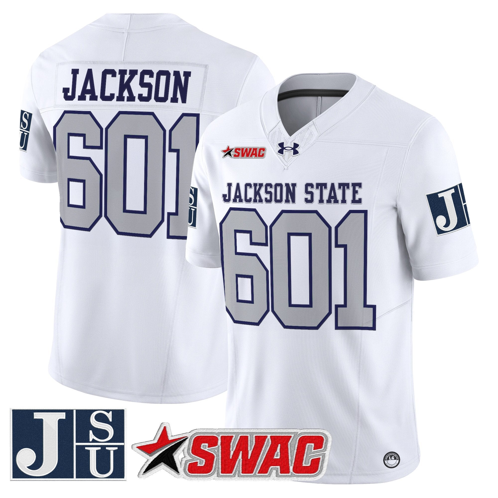 Jackson State Tigers 2025 Vapor Limited Jersey - All Stitched