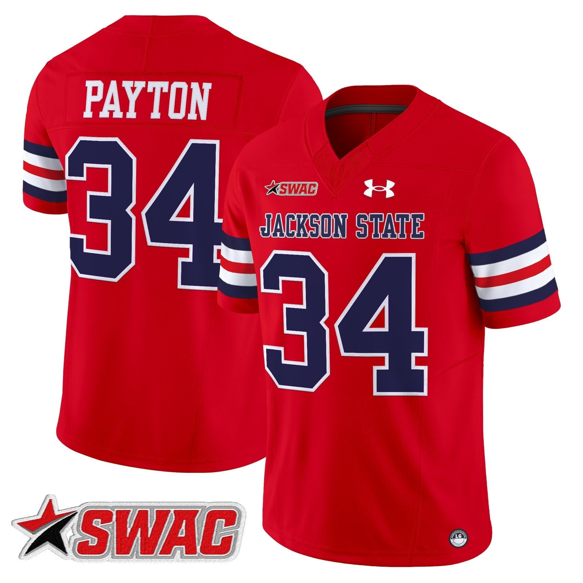 Jackson State Tigers 2025 Vapor Limited Jersey - All Stitched