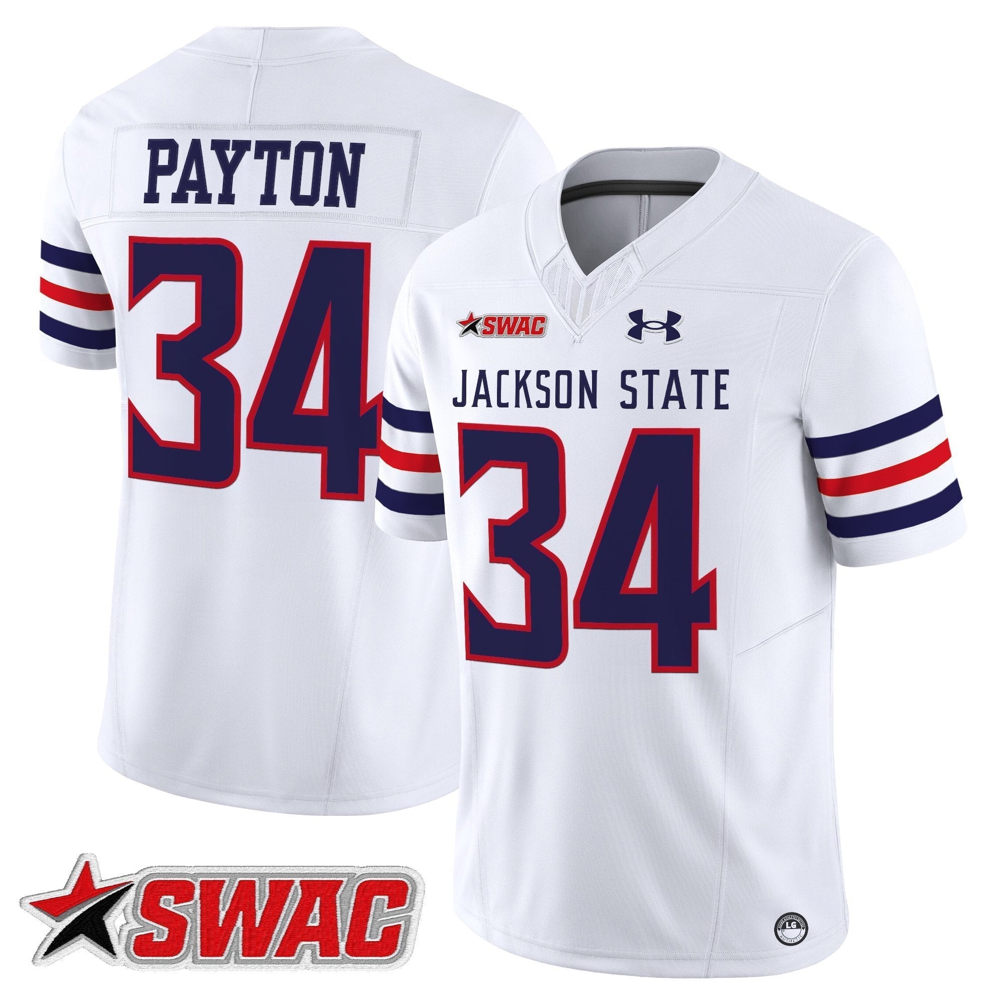 Jackson State Tigers 2025 Vapor Limited Jersey - All Stitched