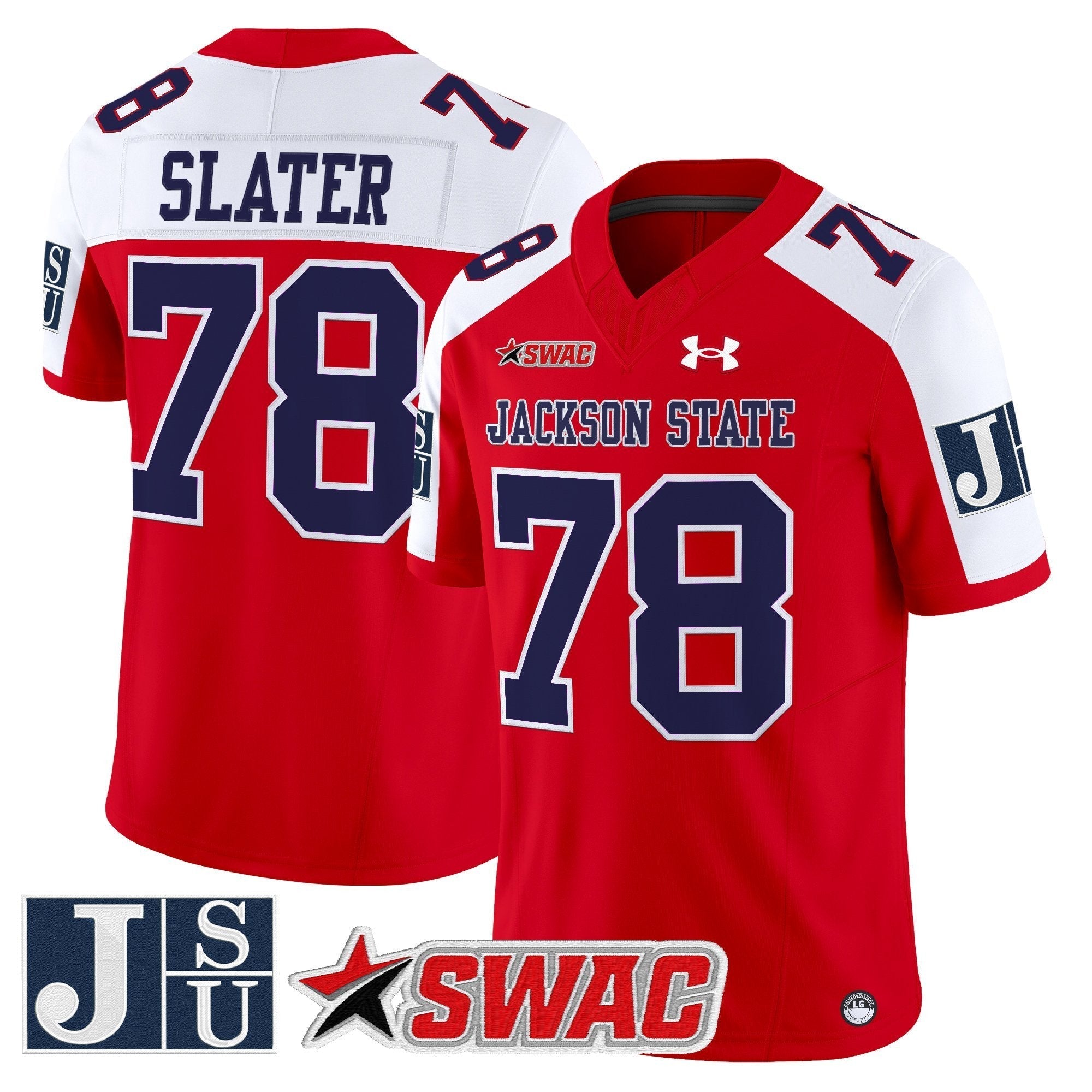 Jackson State Tigers 2025 Vapor Limited Jersey - All Stitched