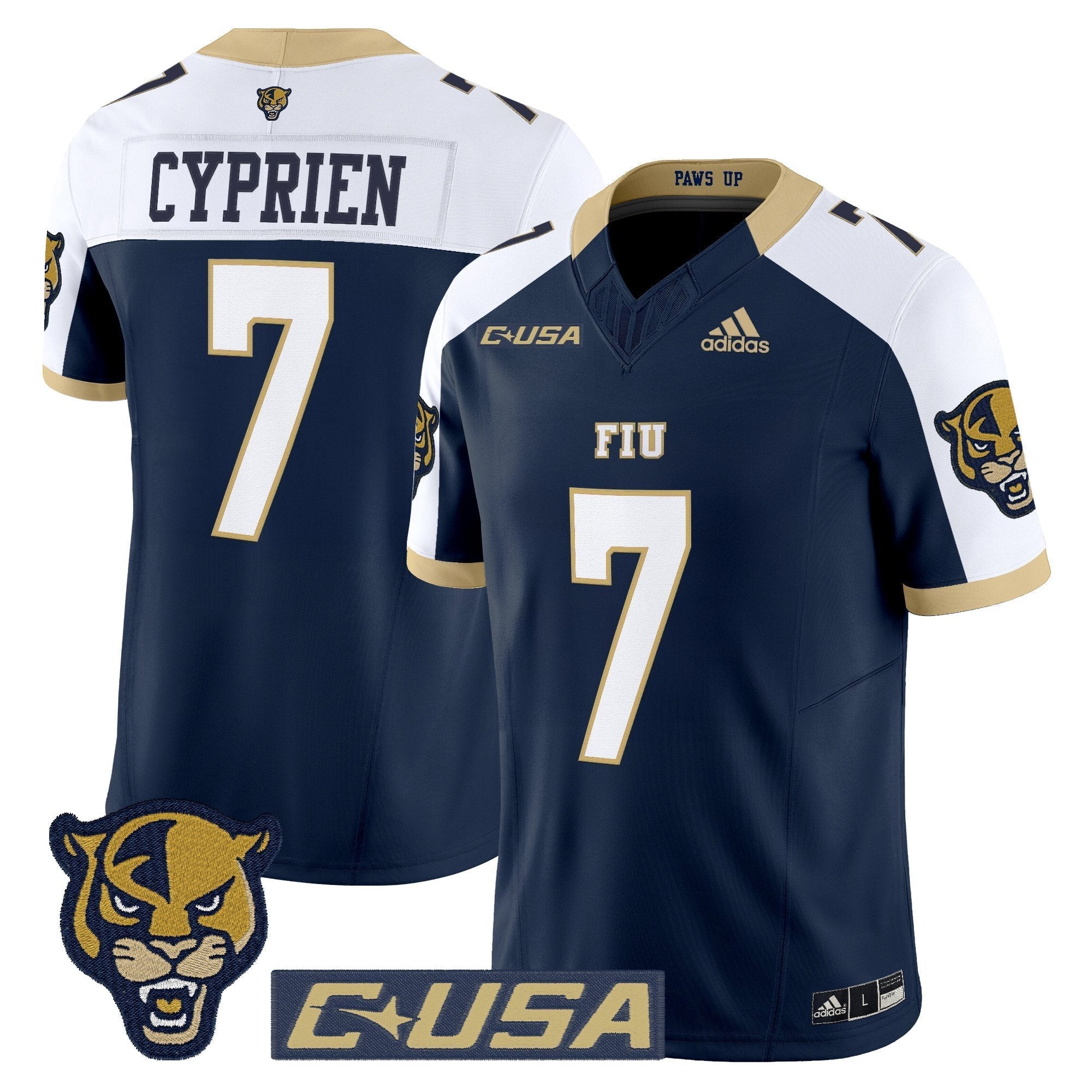 Florida International Panthers 2025 Vapor Limited Jersey - All Stitched