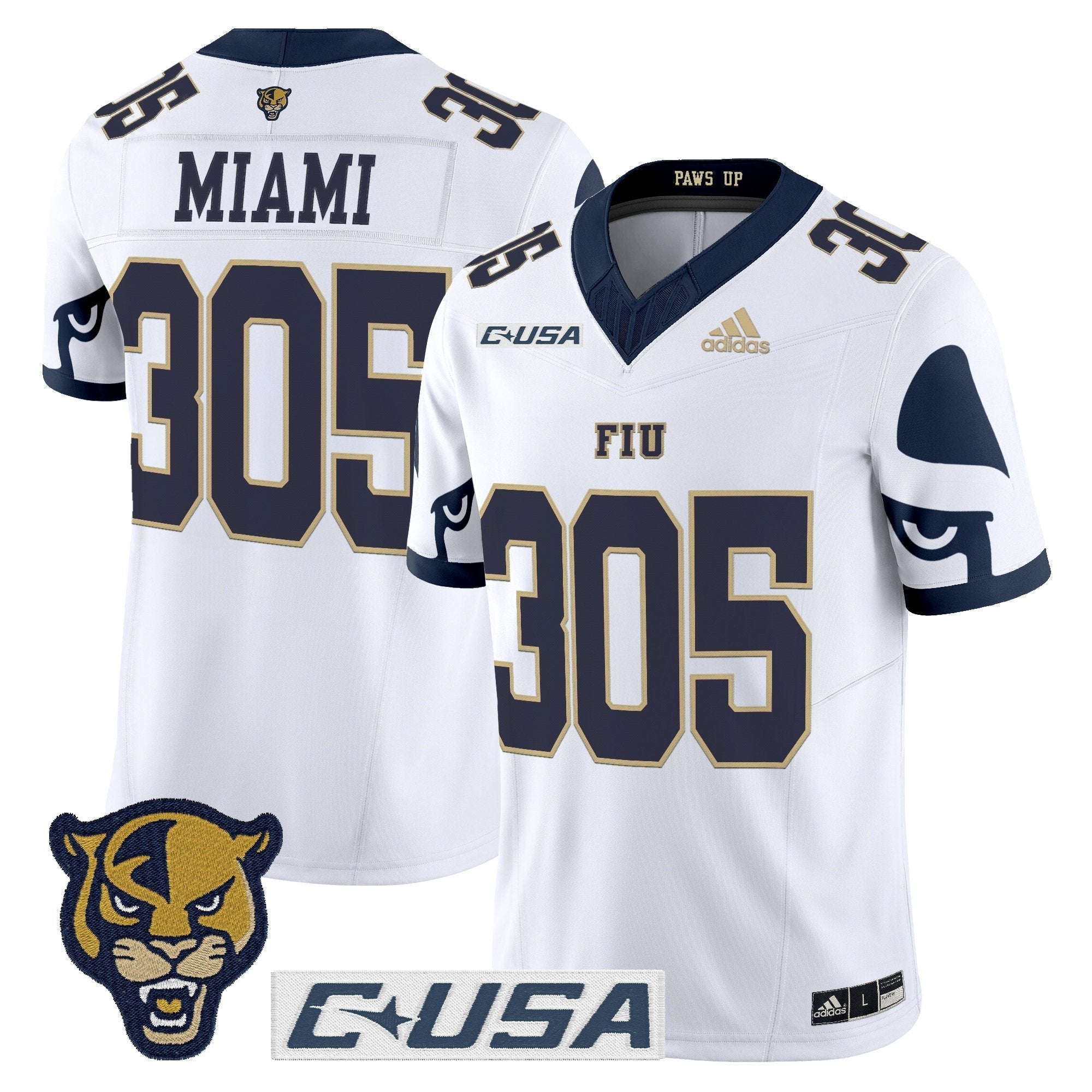 Florida International Panthers 2025 Vapor Limited Jersey - All Stitched