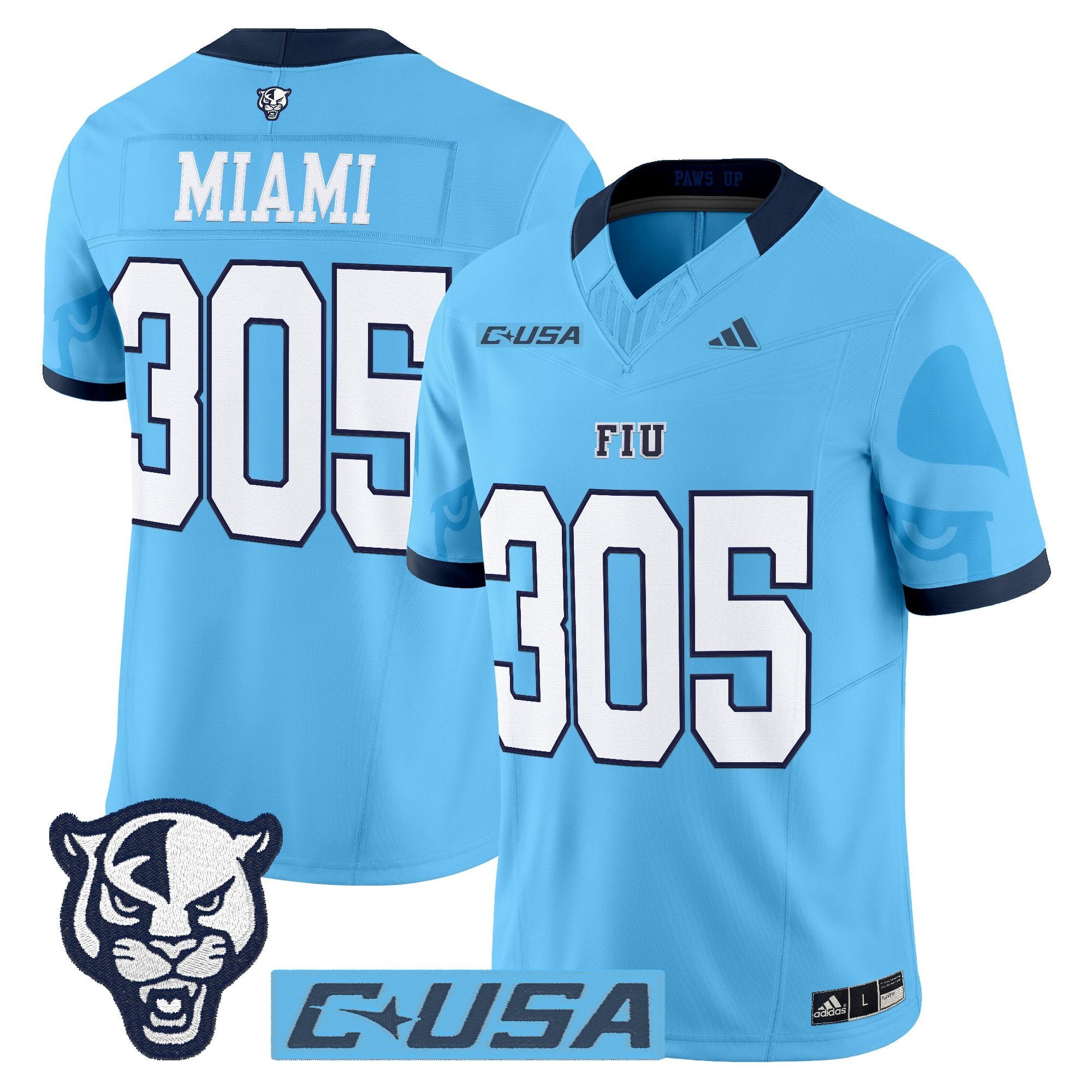 Florida International Panthers 2025 Vapor Limited Jersey - All Stitched