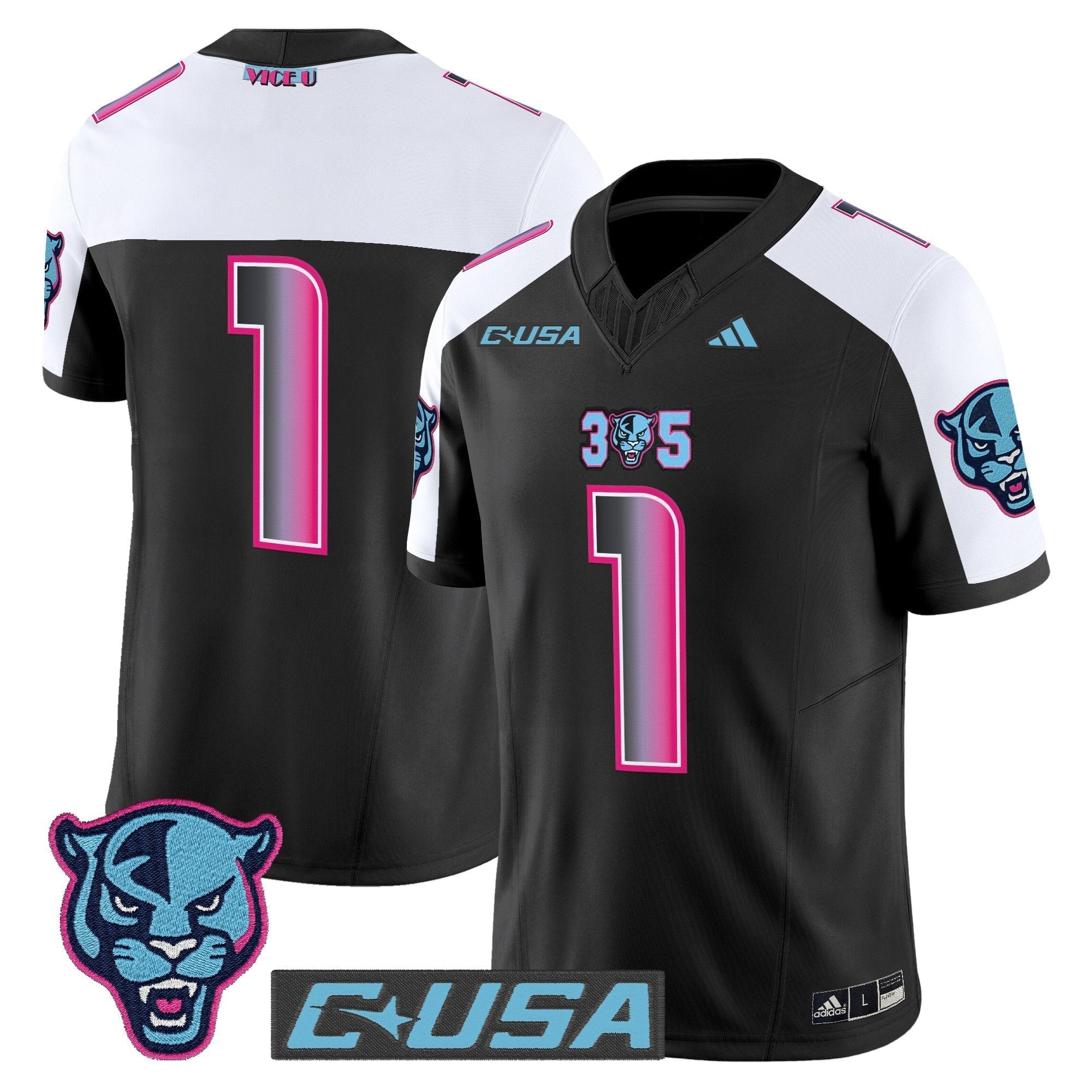 Florida International Panthers 2025 Vapor Limited Jersey - All Stitched