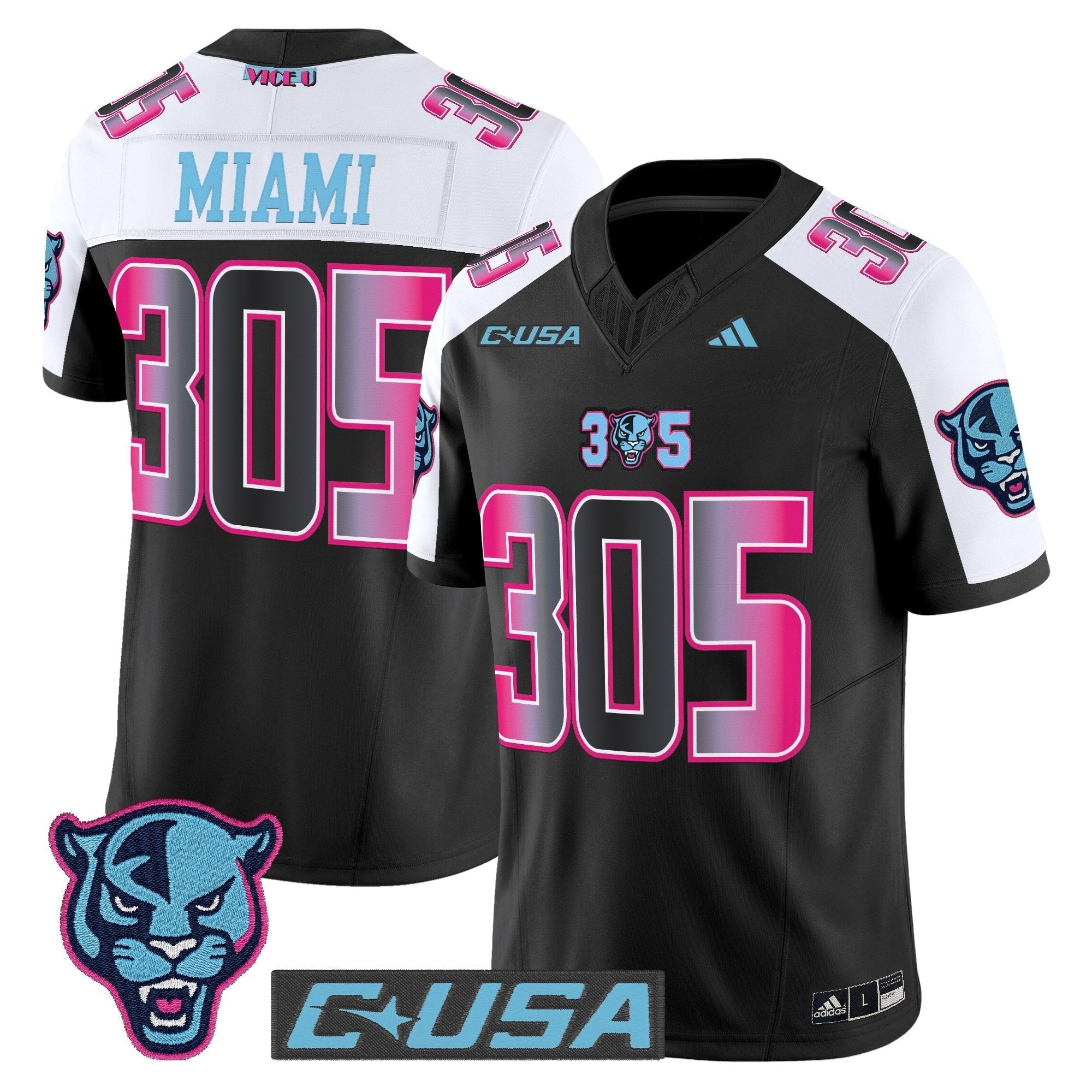 Florida International Panthers 2025 Vapor Limited Jersey - All Stitched