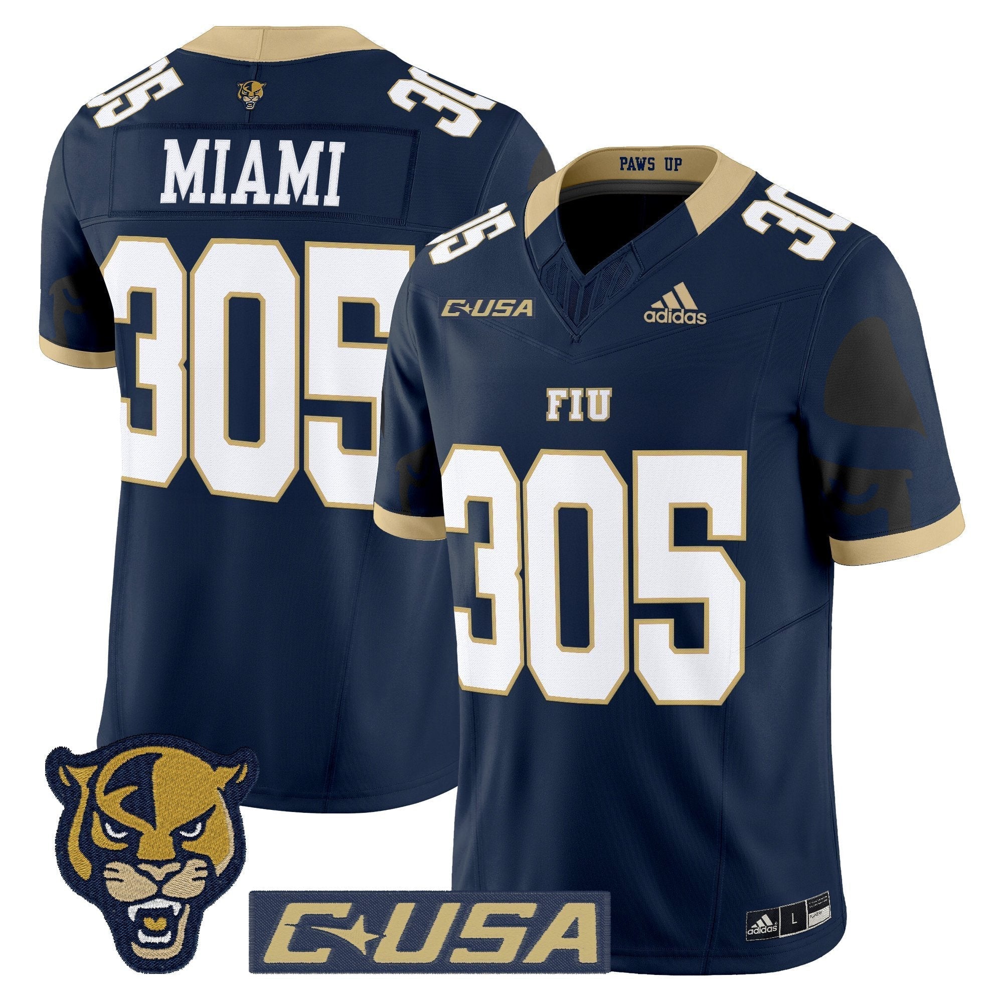 Florida International Panthers 2025 Vapor Limited Jersey - All Stitched