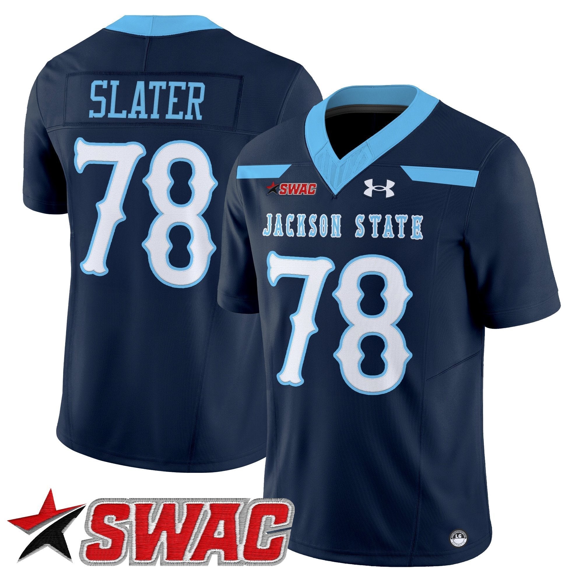 Jackson State Tigers 2025 Vapor Limited Jersey V2 - All Stitched