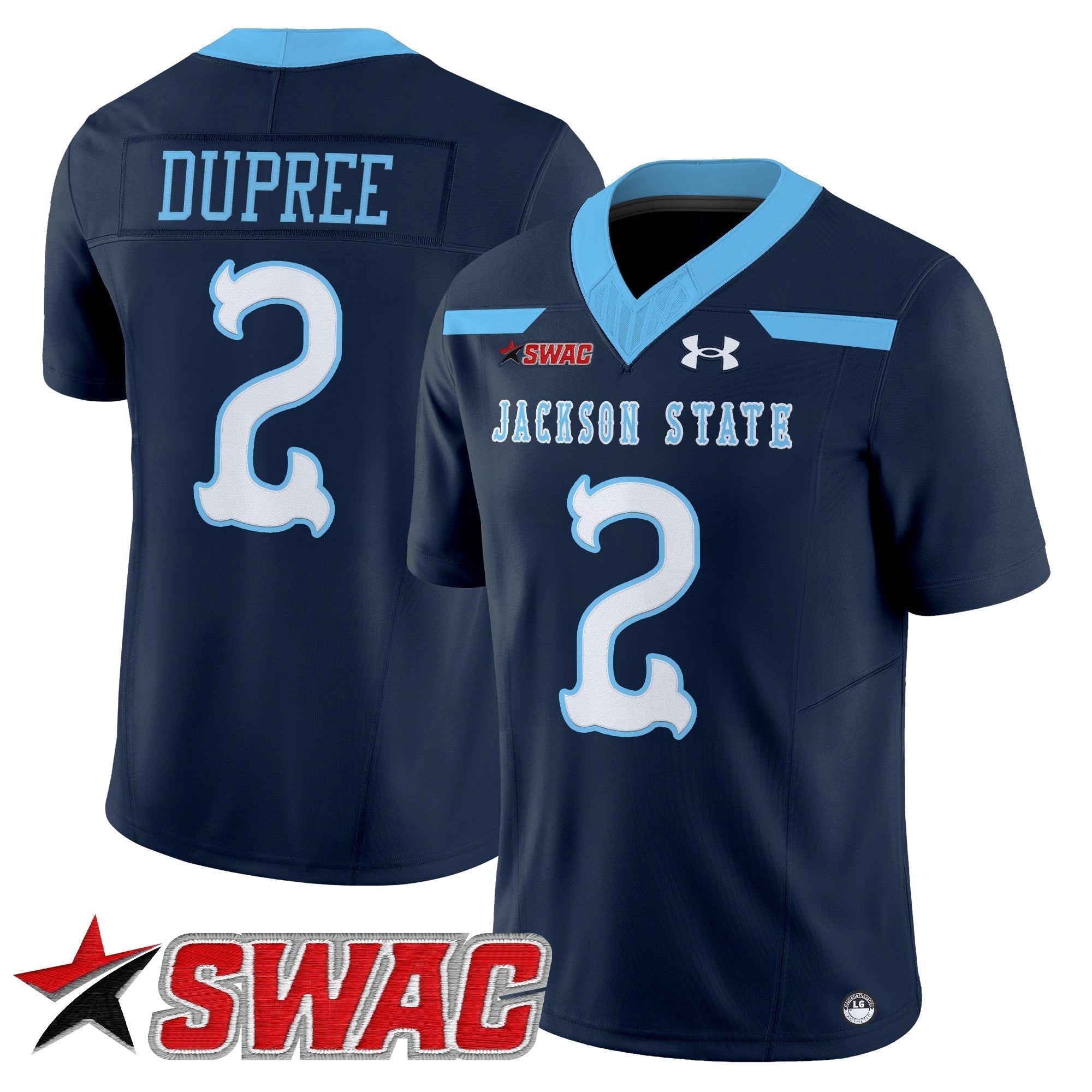 Jackson State Tigers 2025 Vapor Limited Jersey V2 - All Stitched