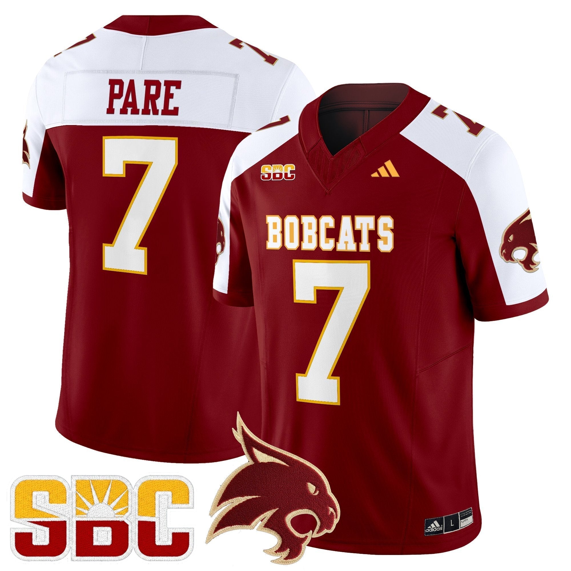 Texas State Bobcats 2025 Vapor Limited Jersey - All Stitched