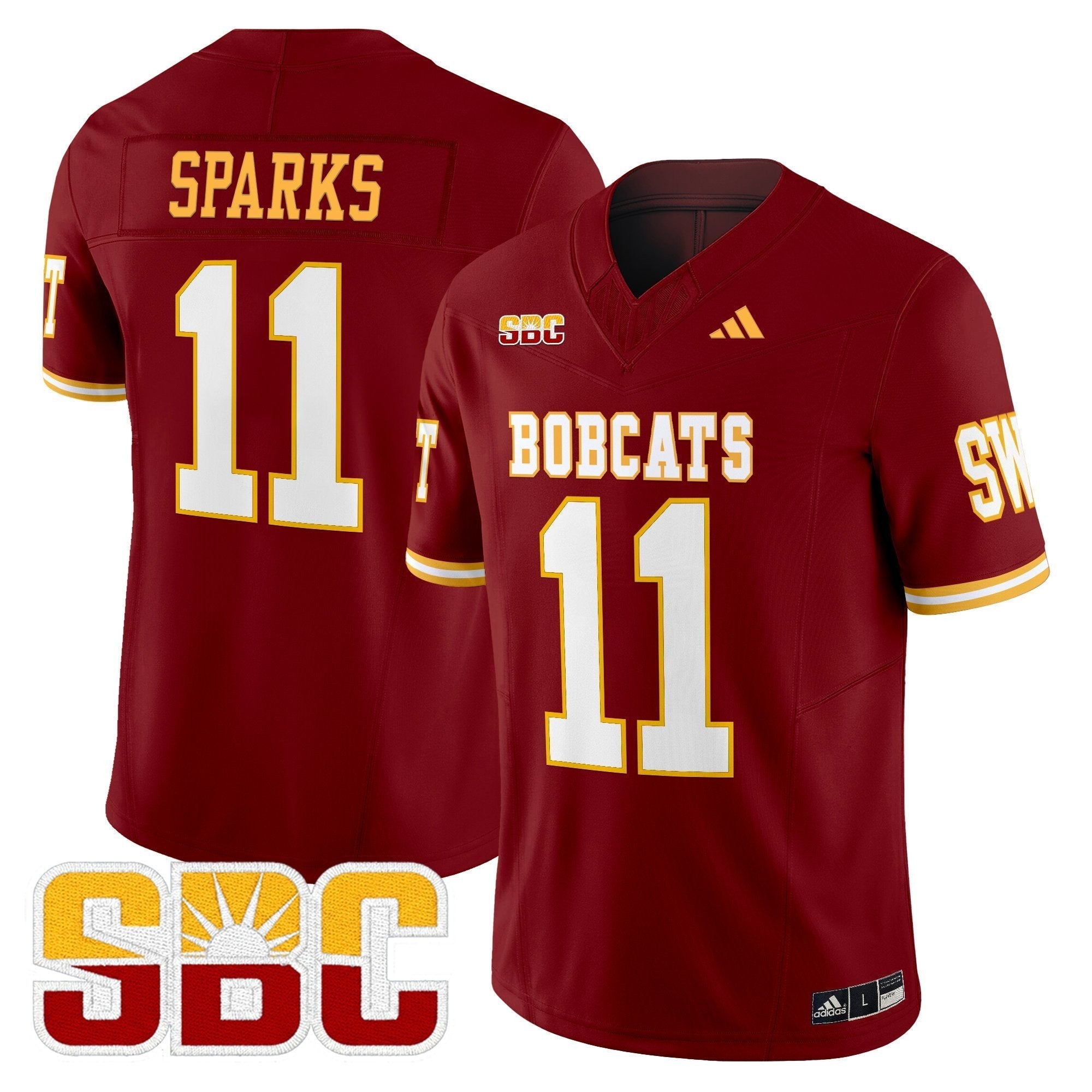 Texas State Bobcats 2025 Vapor Limited Jersey - All Stitched