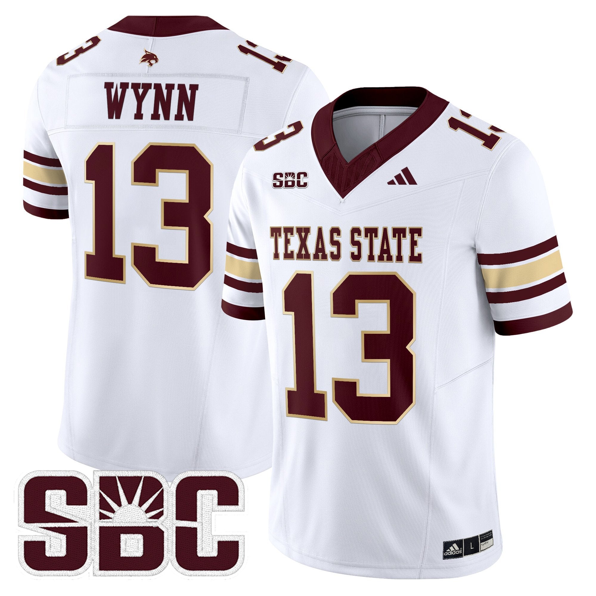 Texas State Bobcats 2025 Vapor Limited Jersey - All Stitched